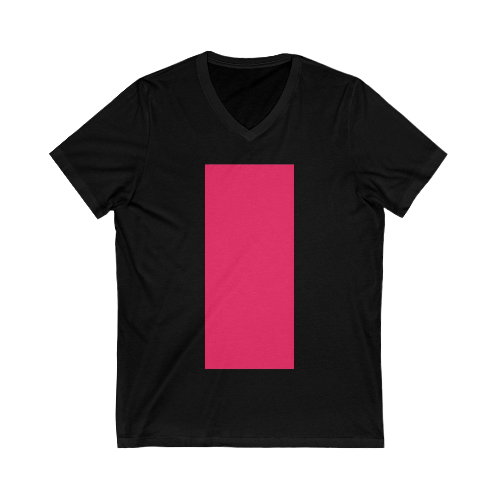 V-Neck T-Shirt | Pink