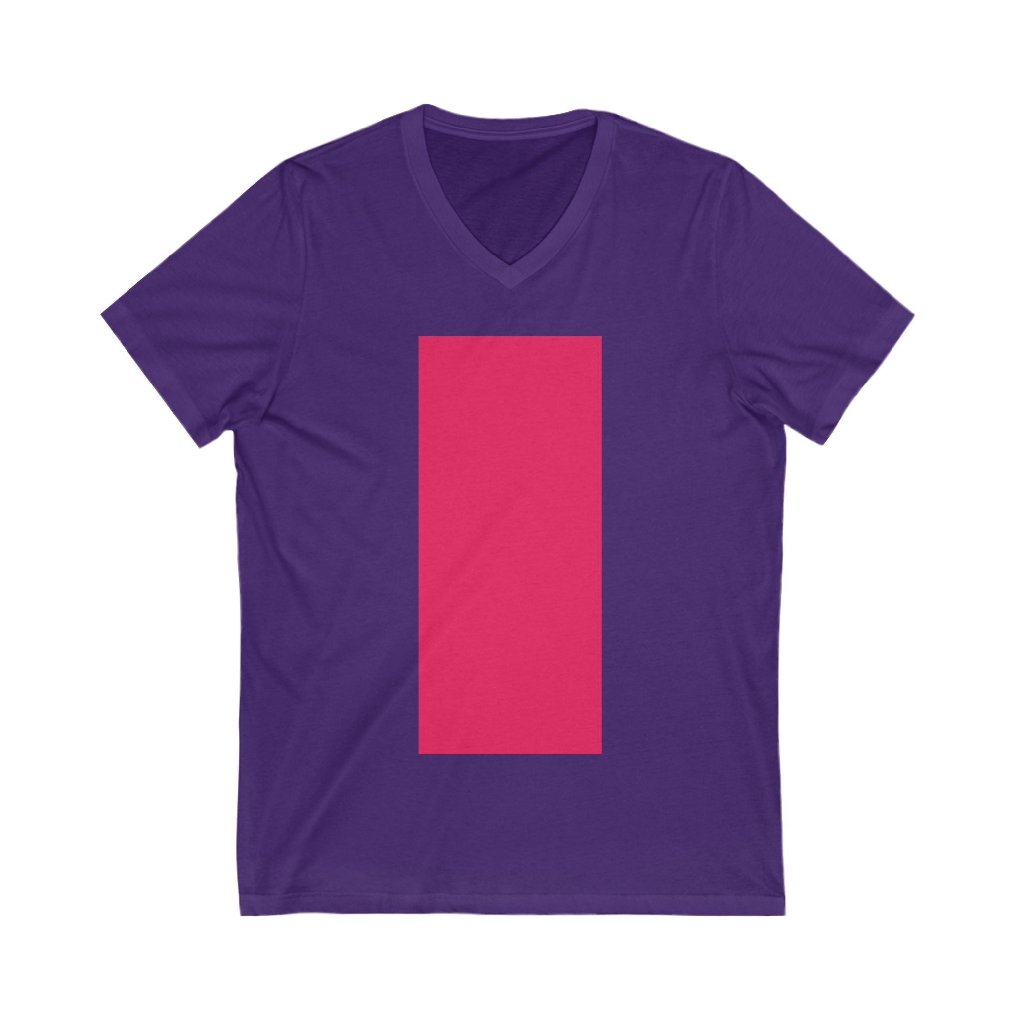 V-Neck T-Shirt | Pink