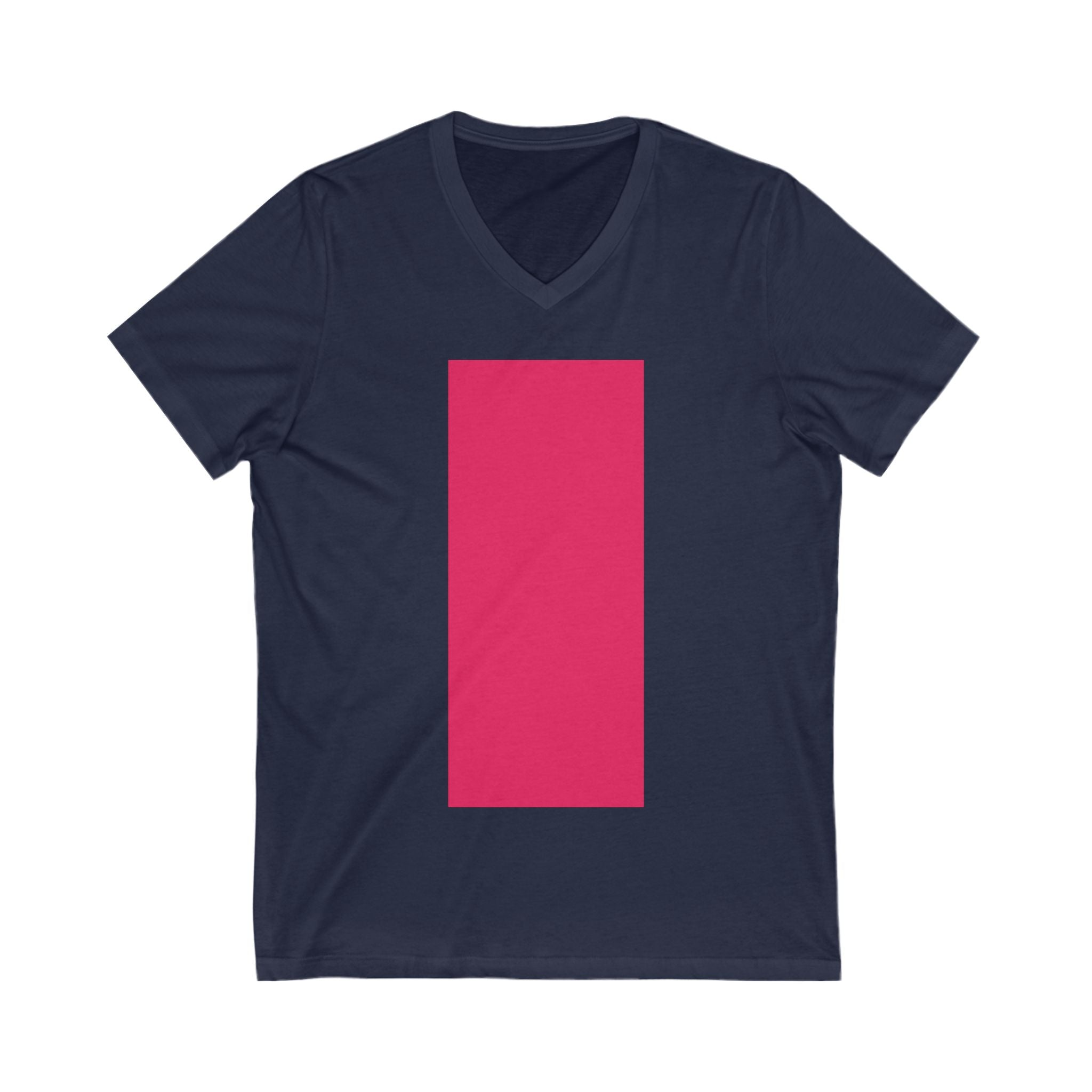 V-Neck T-Shirt | Pink