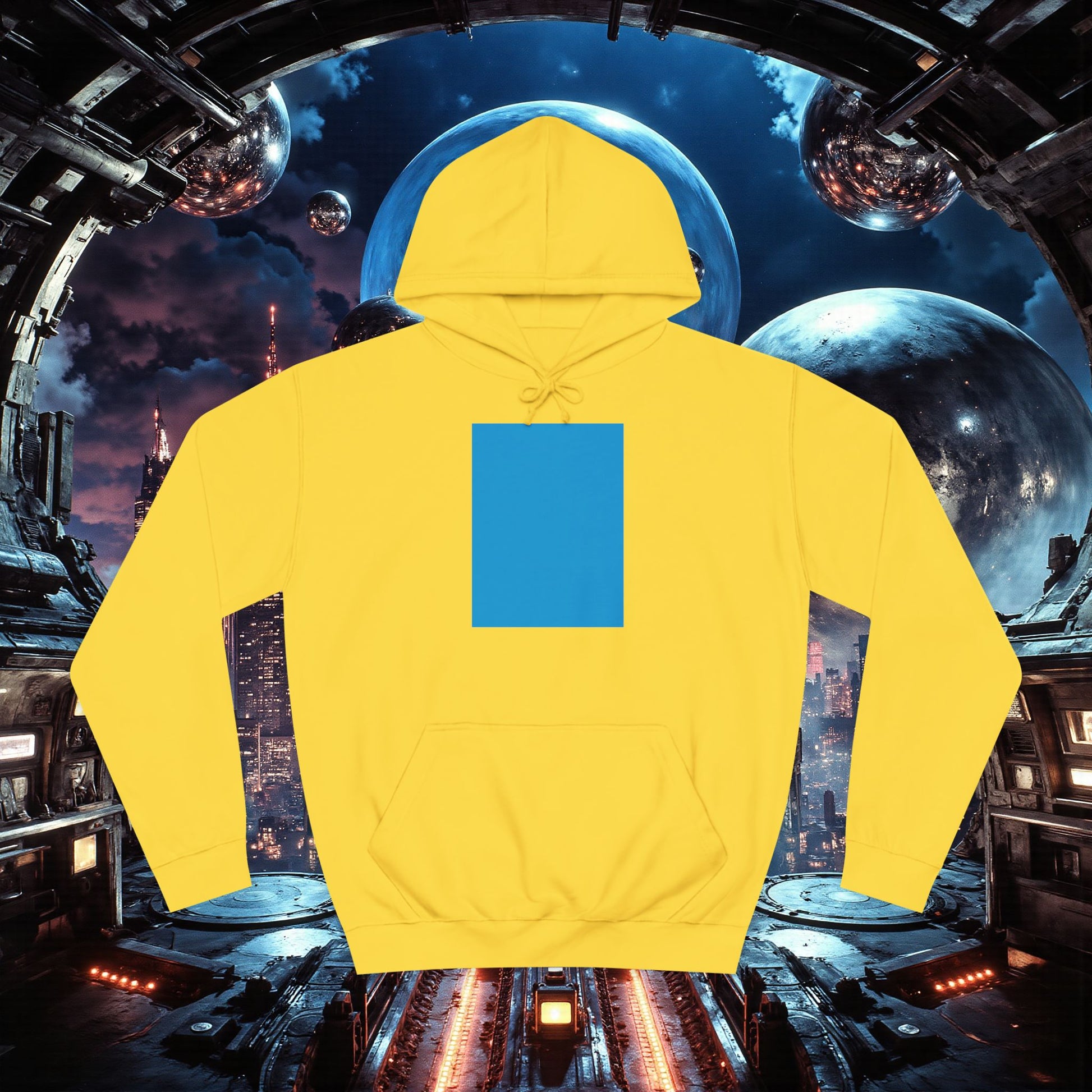 College Hoodie | Bright Blue