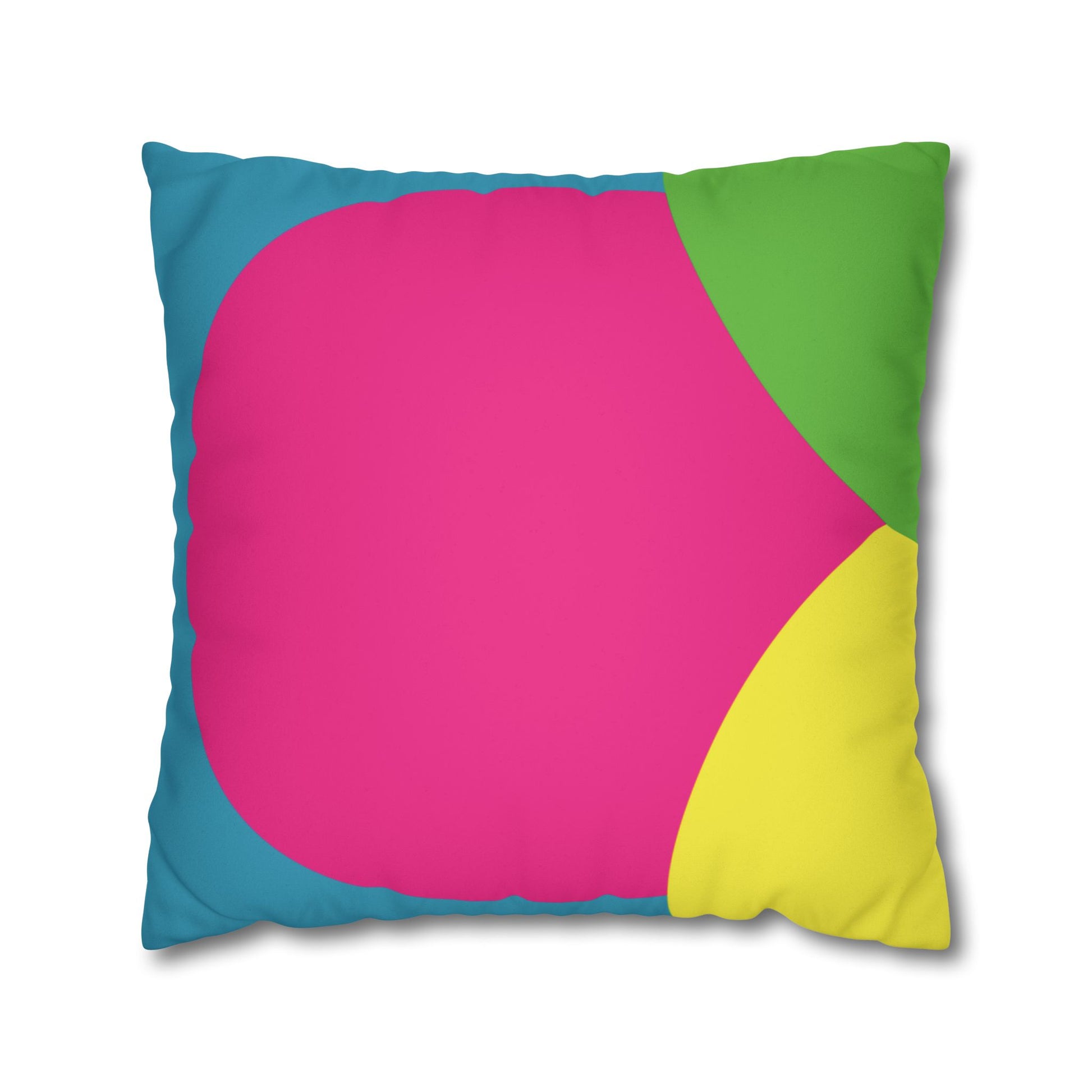Pillow Case | Faux Suede | Color War