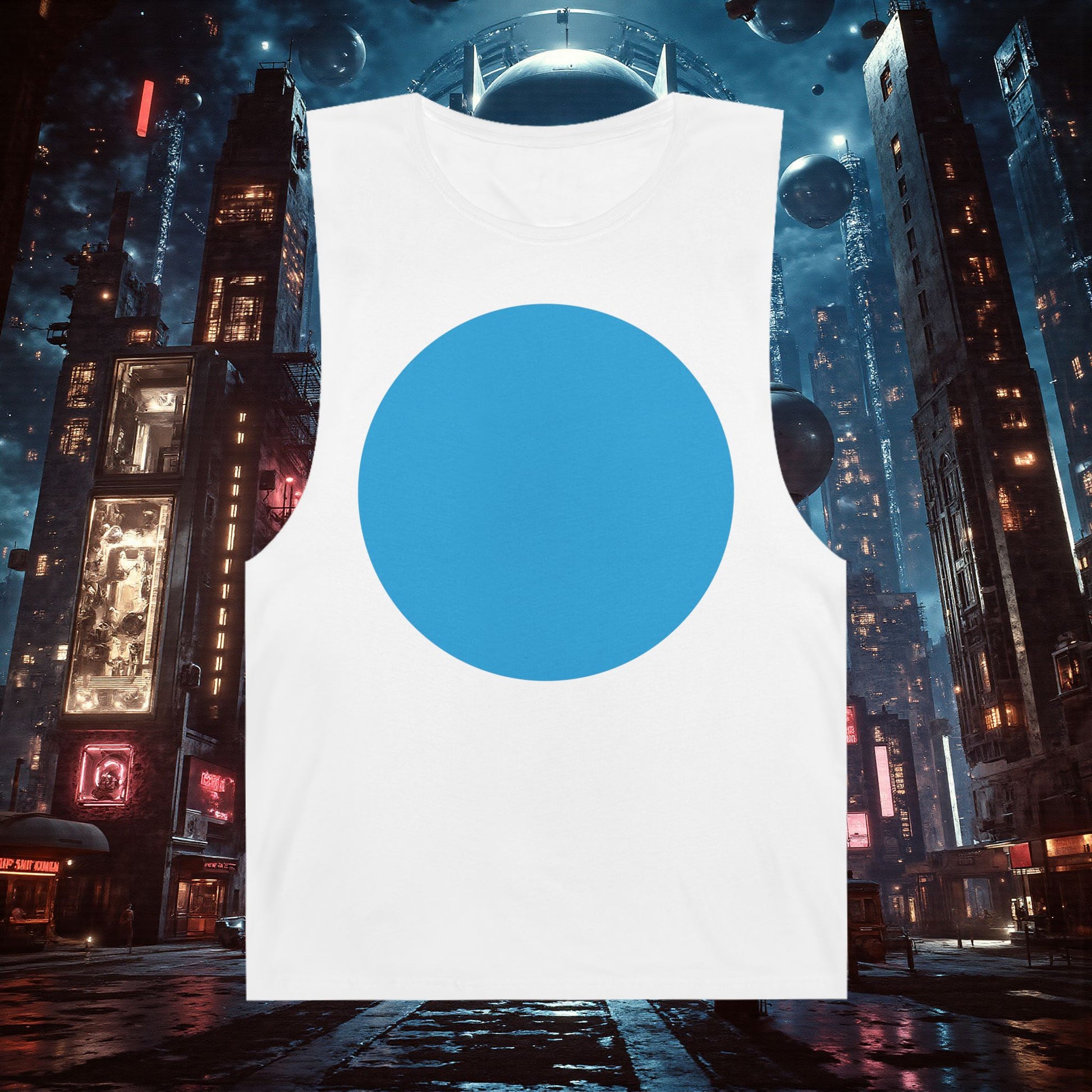 Muscle Tank | Bright Blue