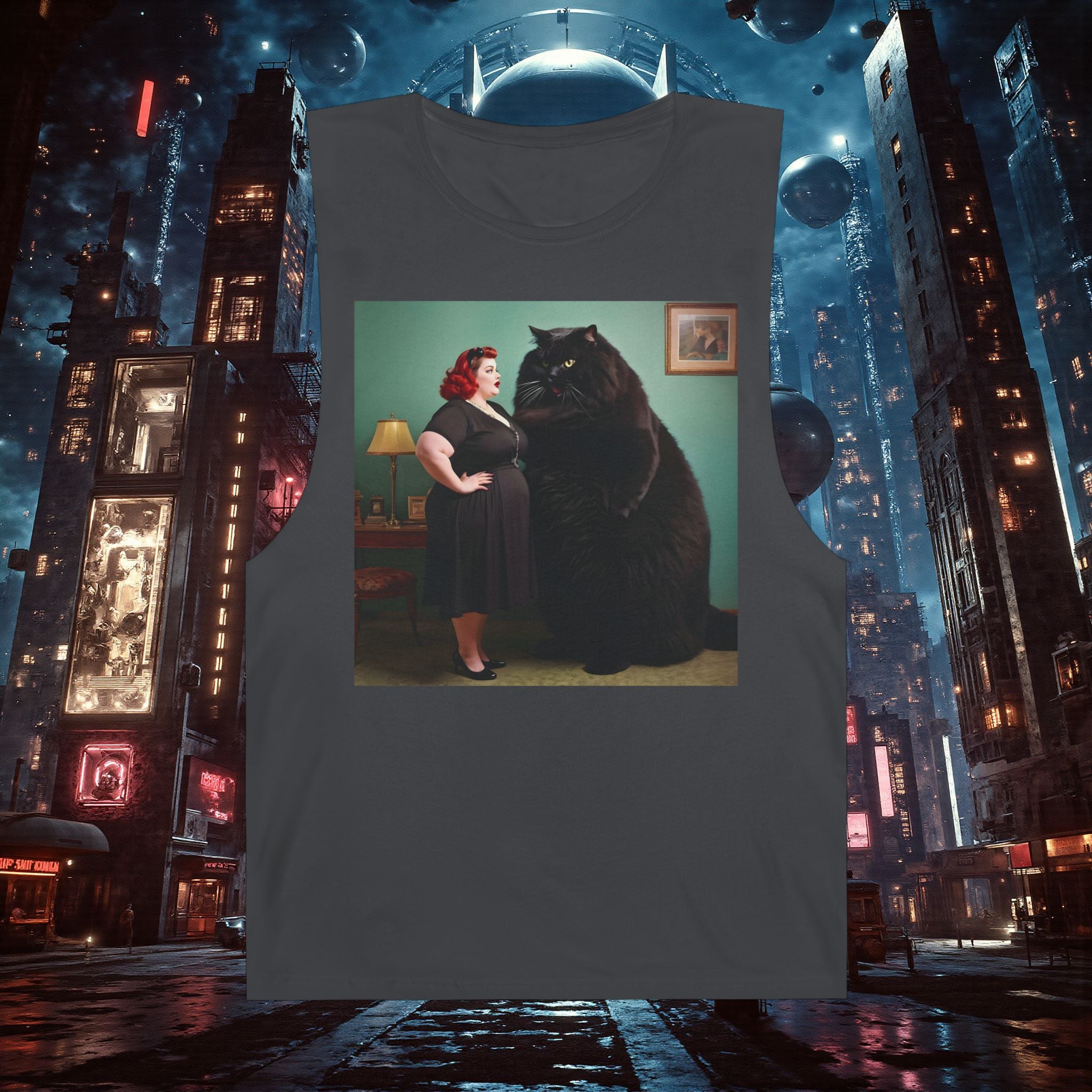 Muscle Tank | Black Pussy