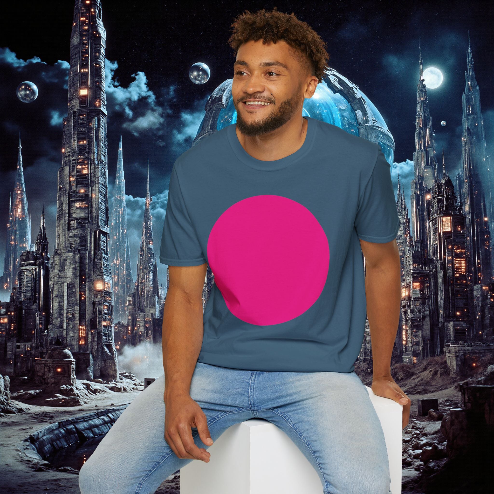 T-Shirt | Bright Pink