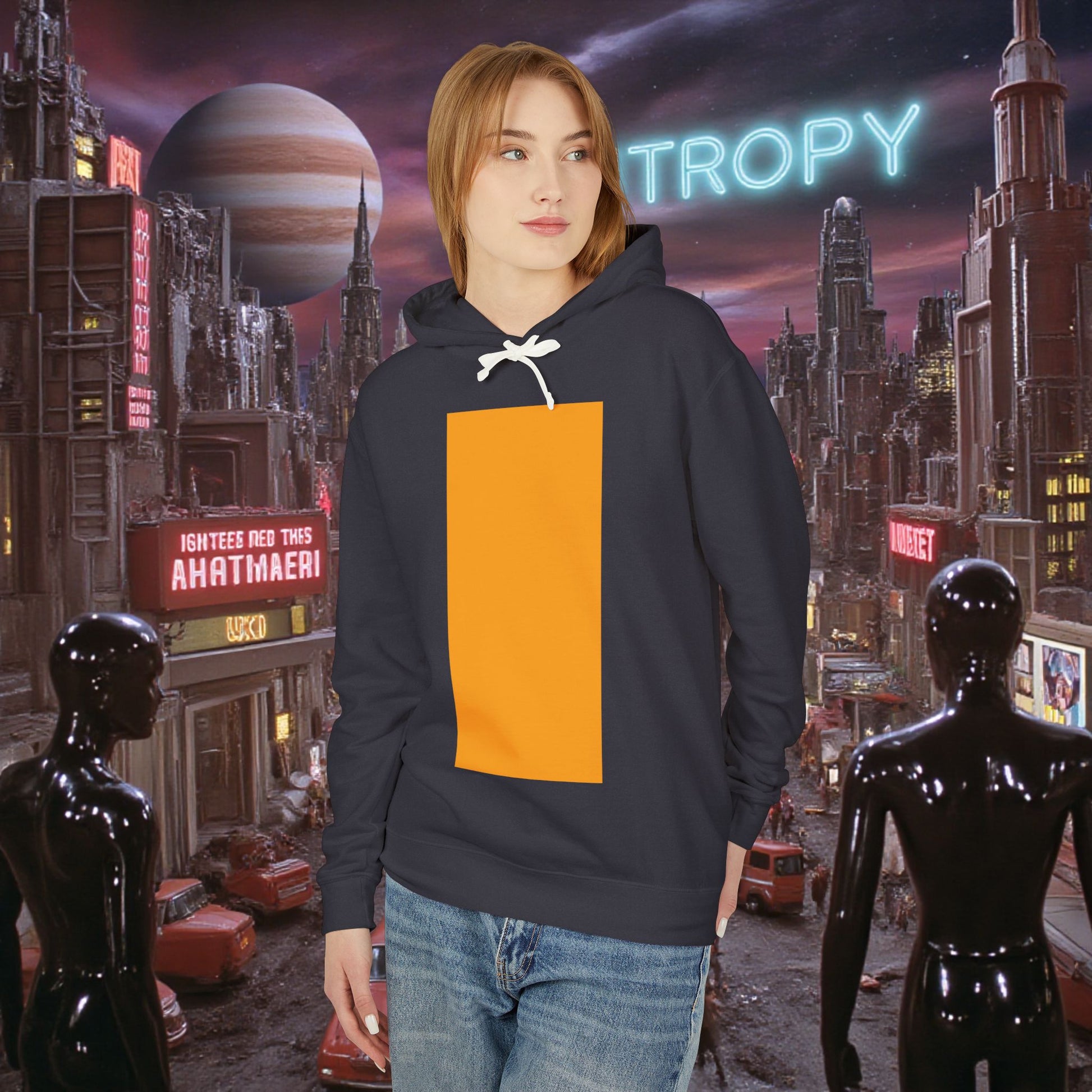Hoodie Sweatshirt | Orange