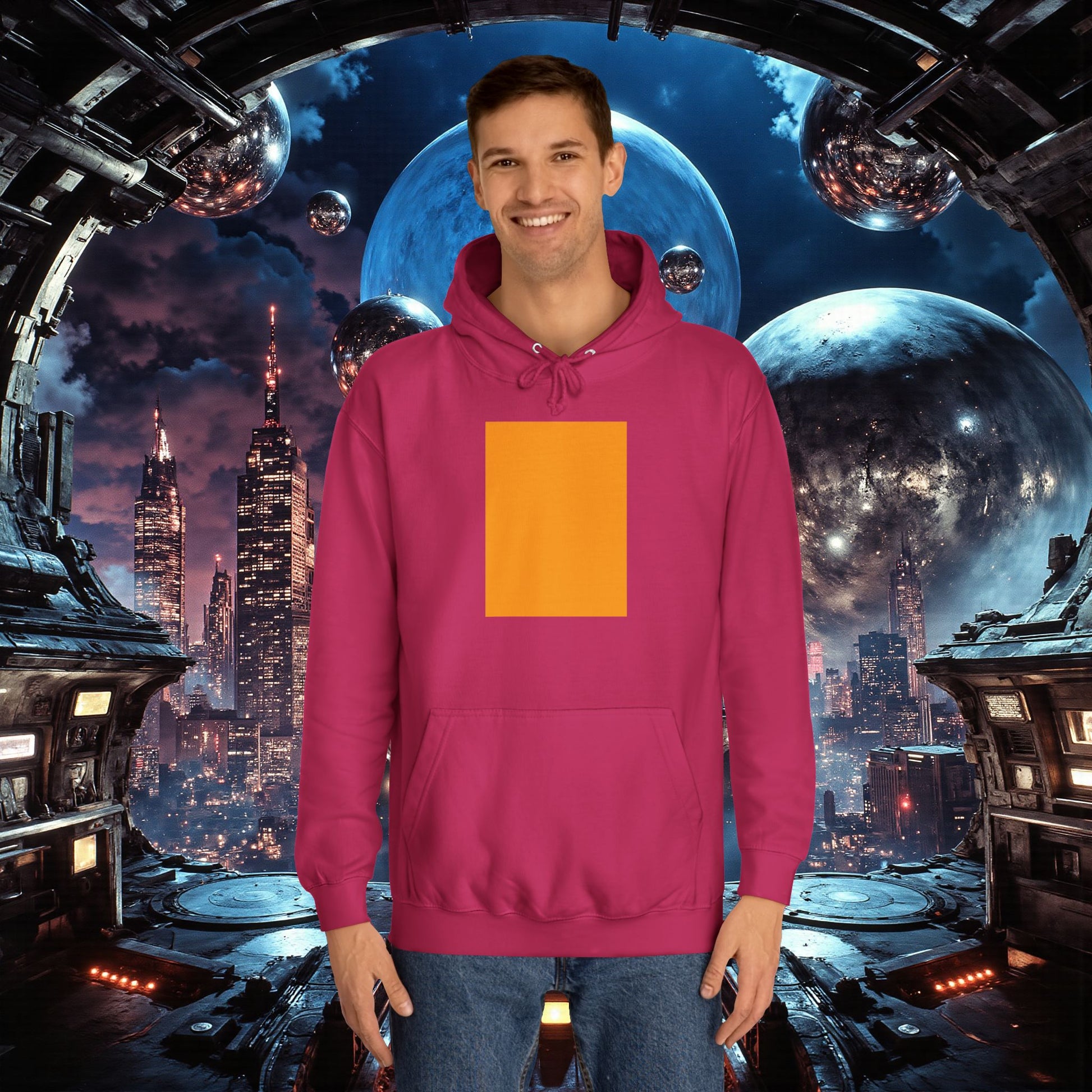 College Hoodie | Orange