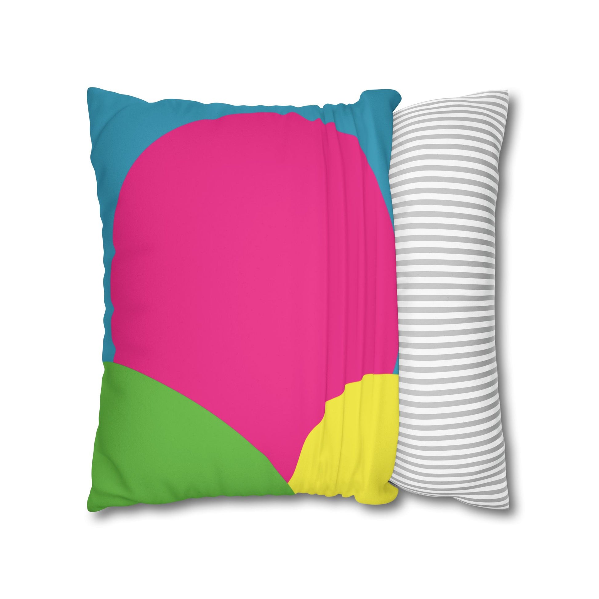 Pillow Case | Faux Suede | Color War