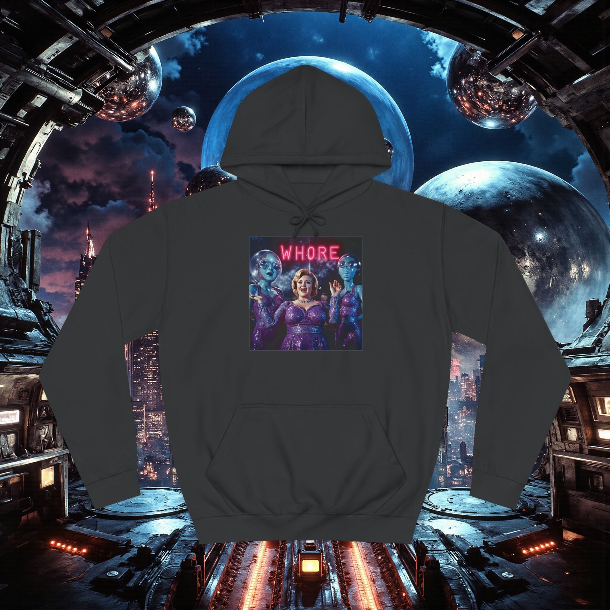 College Hoodie | WHORE