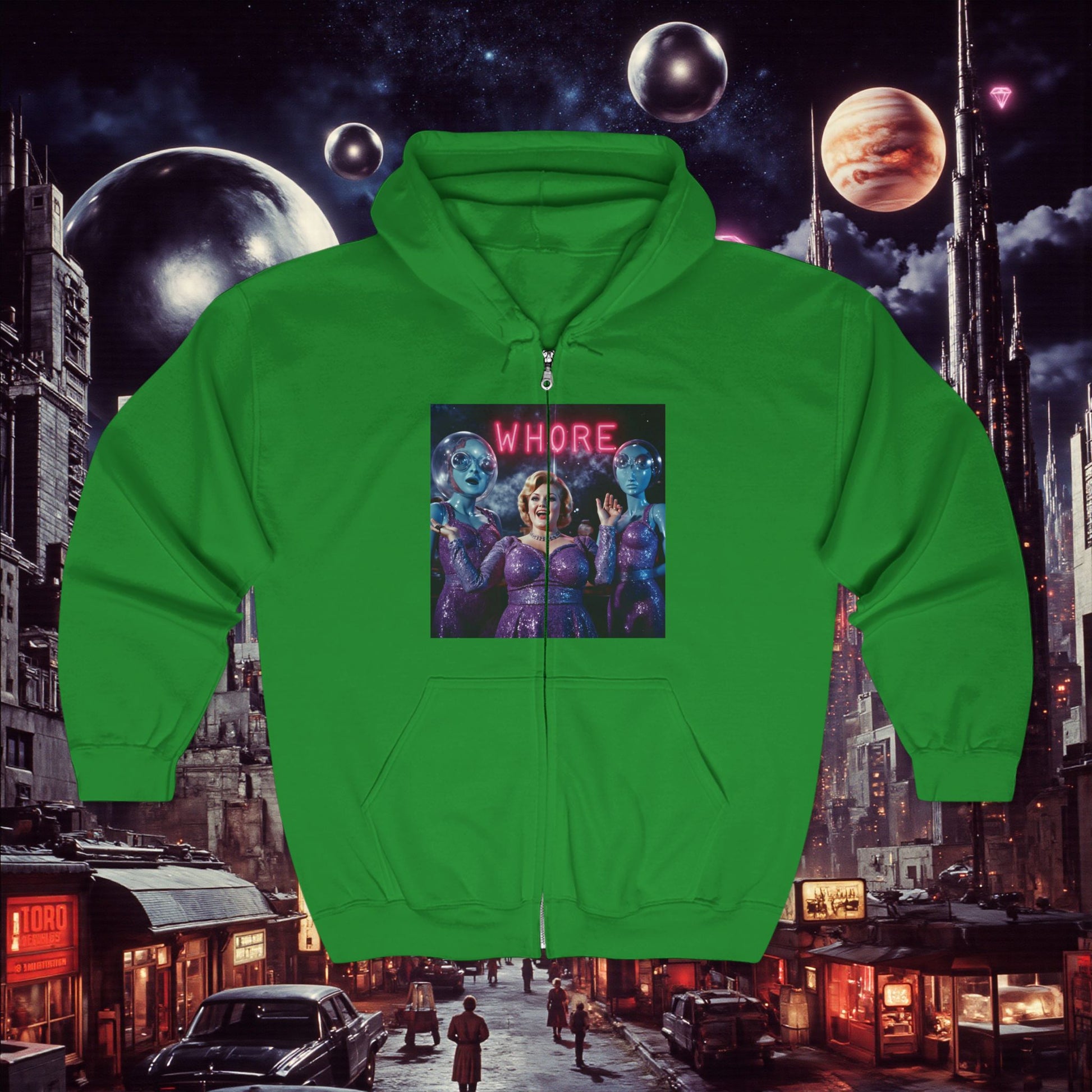 Zip Hoodie | WHORE