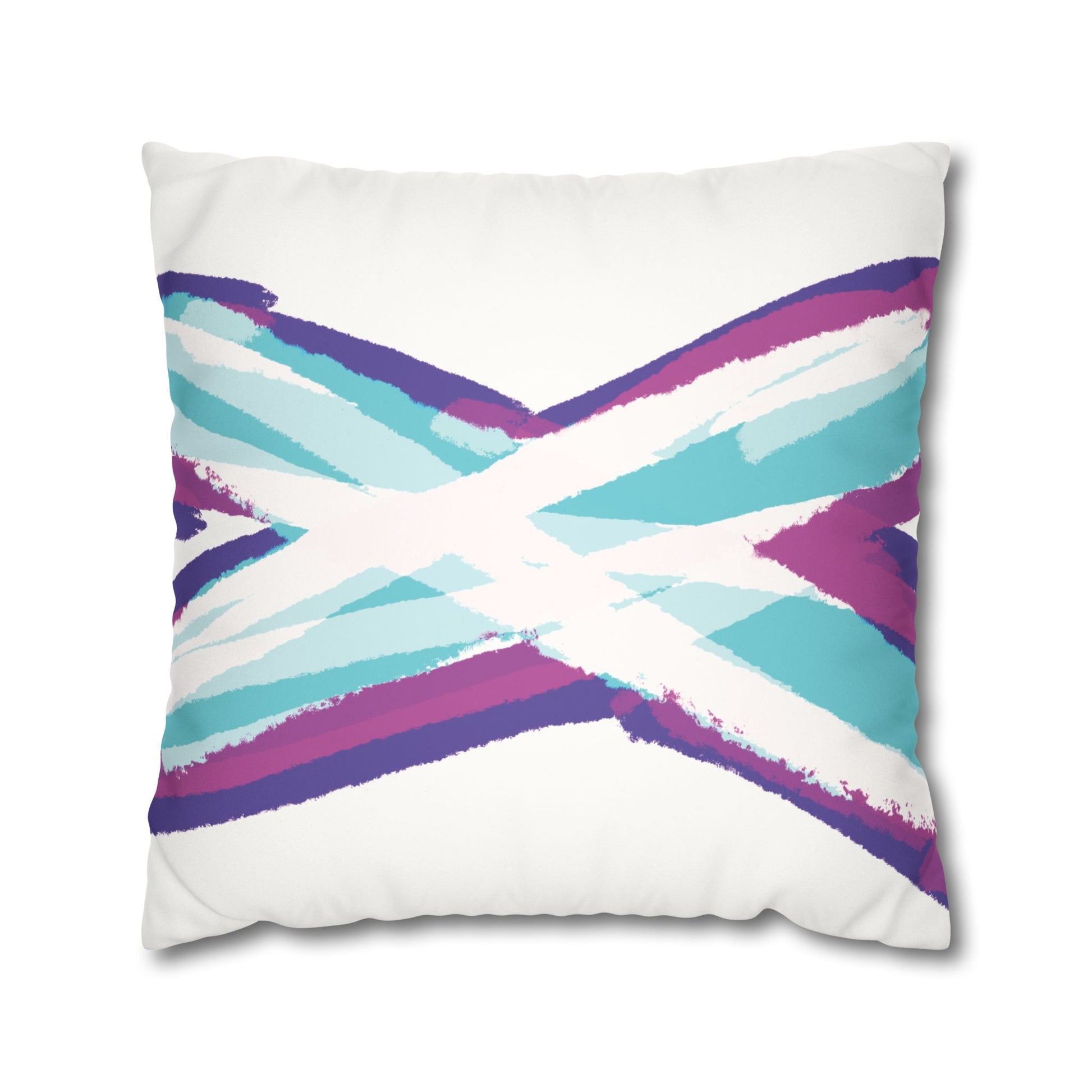 Pillow Case | Faux Suede | X