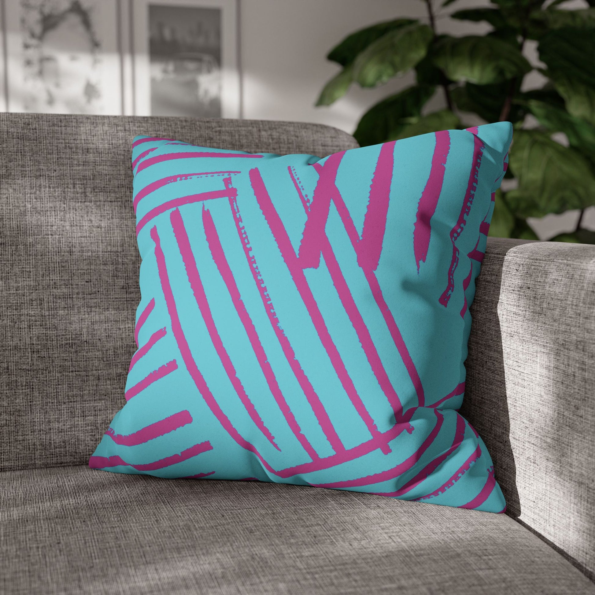 Pillow Case | Faux Suede | Galaxy Hatch