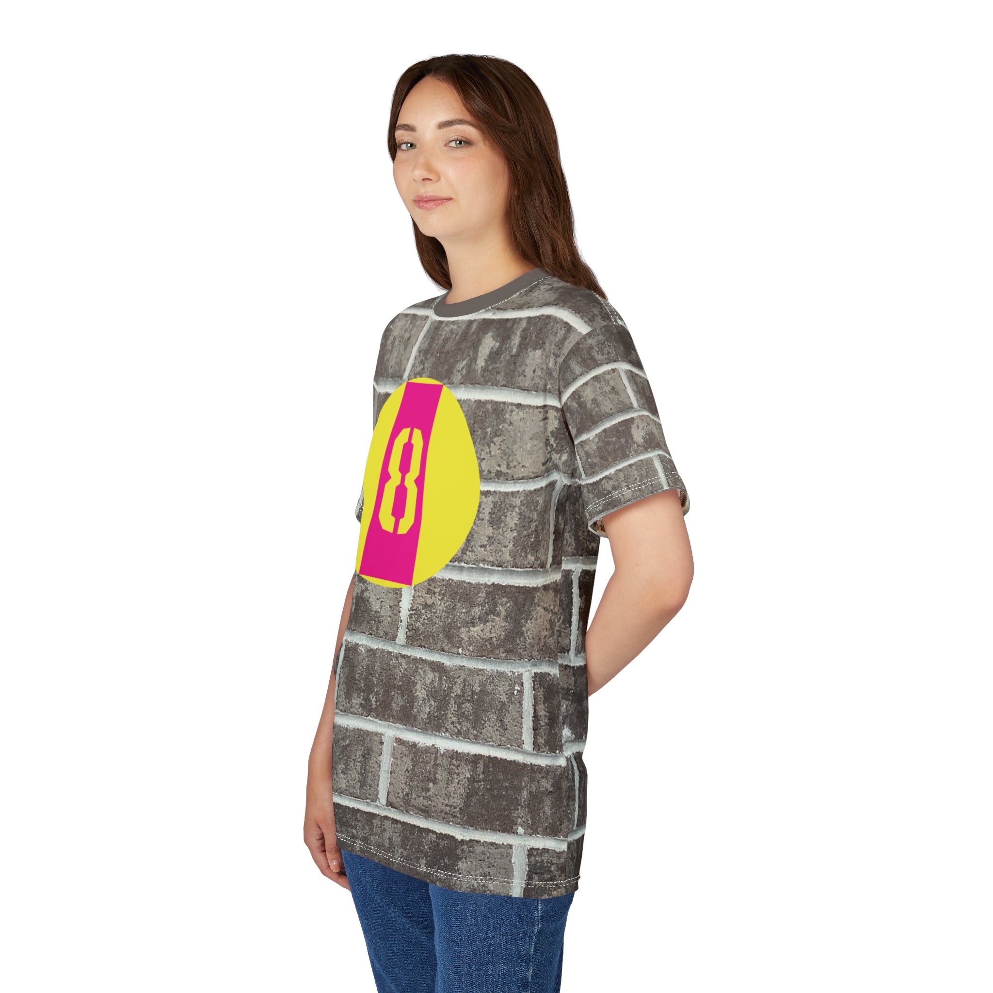 AOP Shirt | Brick Road 8 | Pink