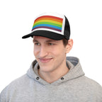Trucker Hat | Vintage Pride Flag