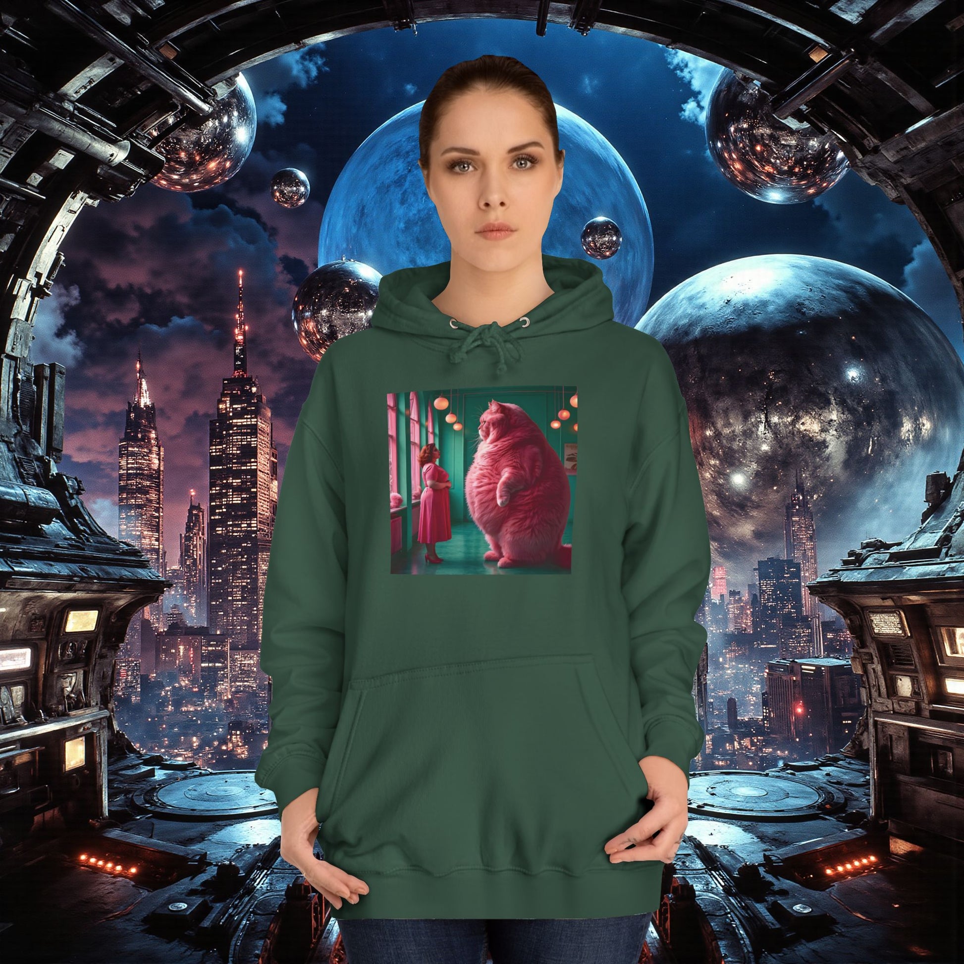 College Hoodie | Pink Pussy