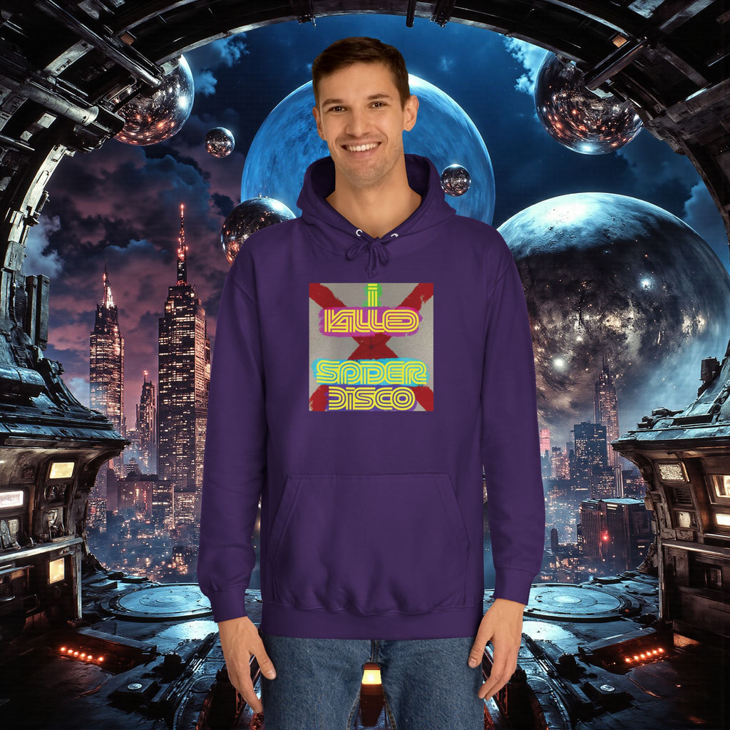 College Hoodie | I Killed Spider Disco