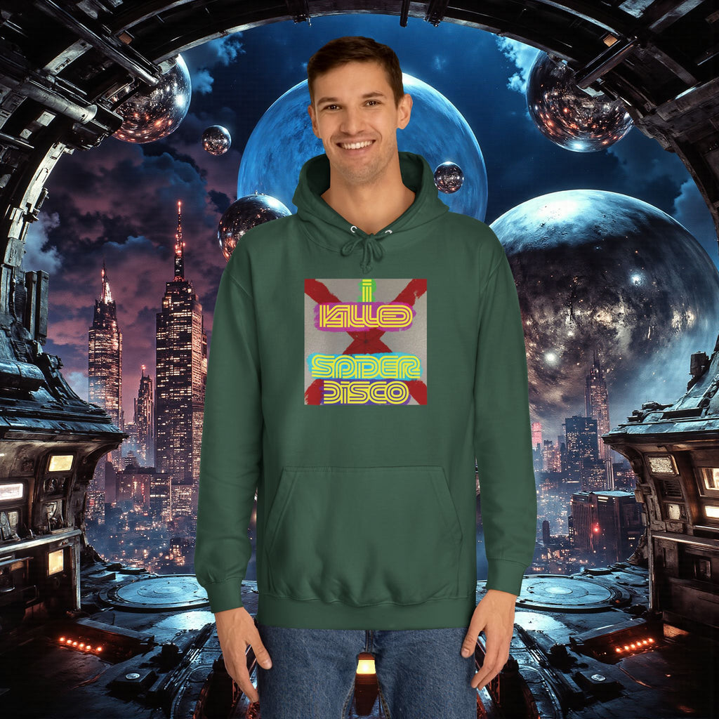 College Hoodie | I Killed Spider Disco