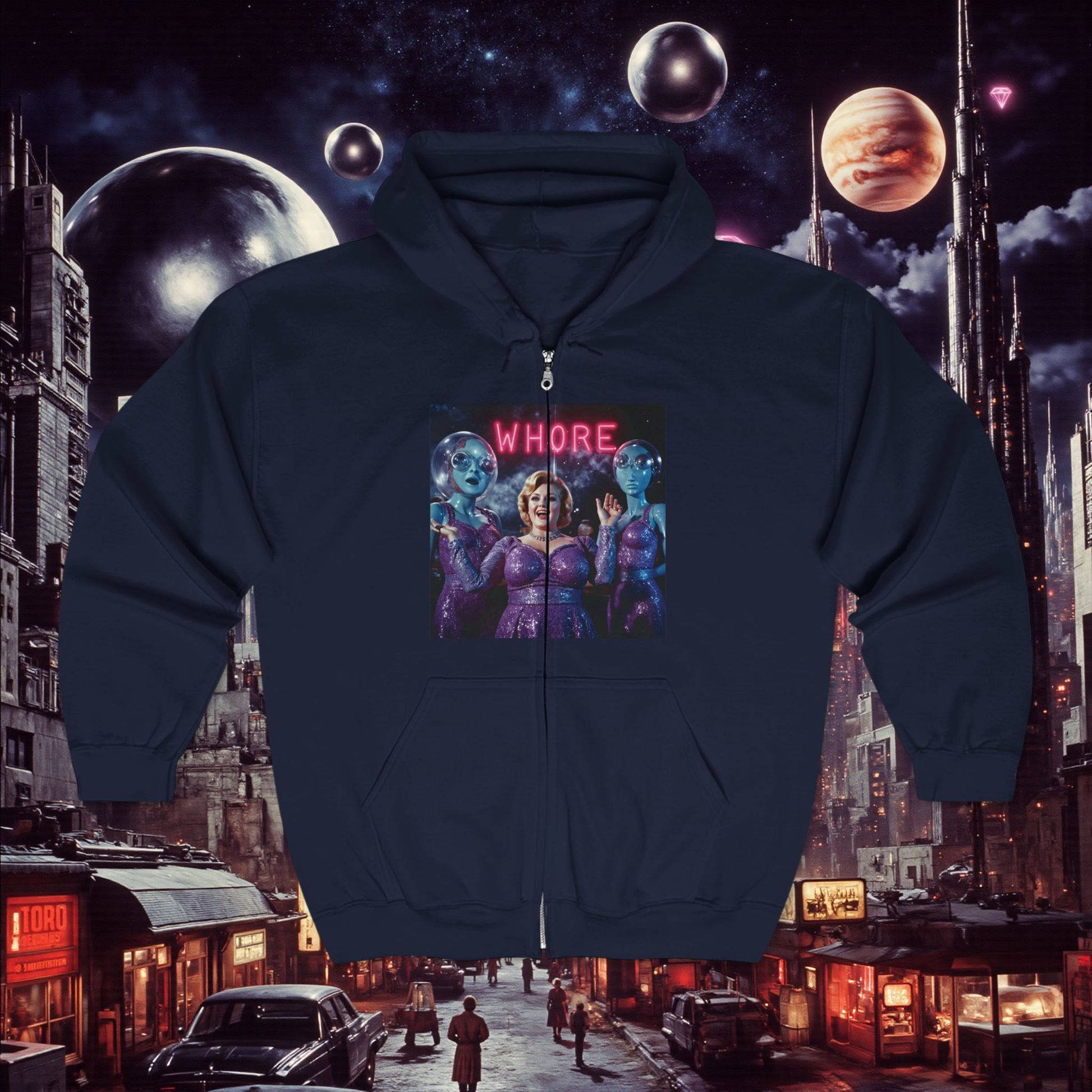 Zip Hoodie | WHORE