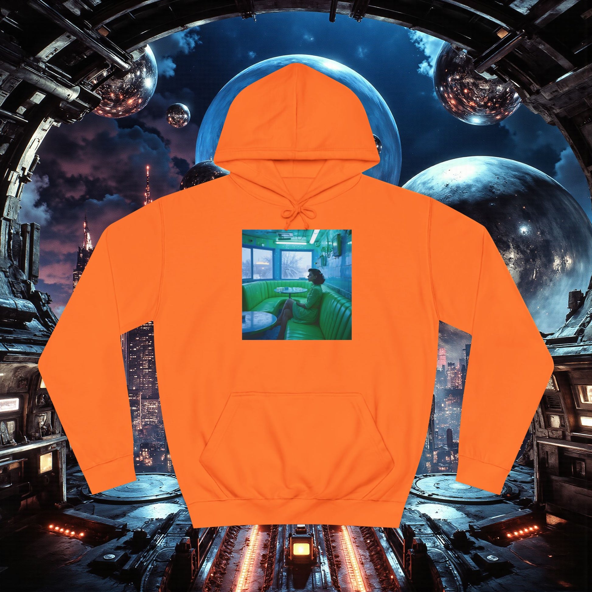 College Hoodie | Forever Blue