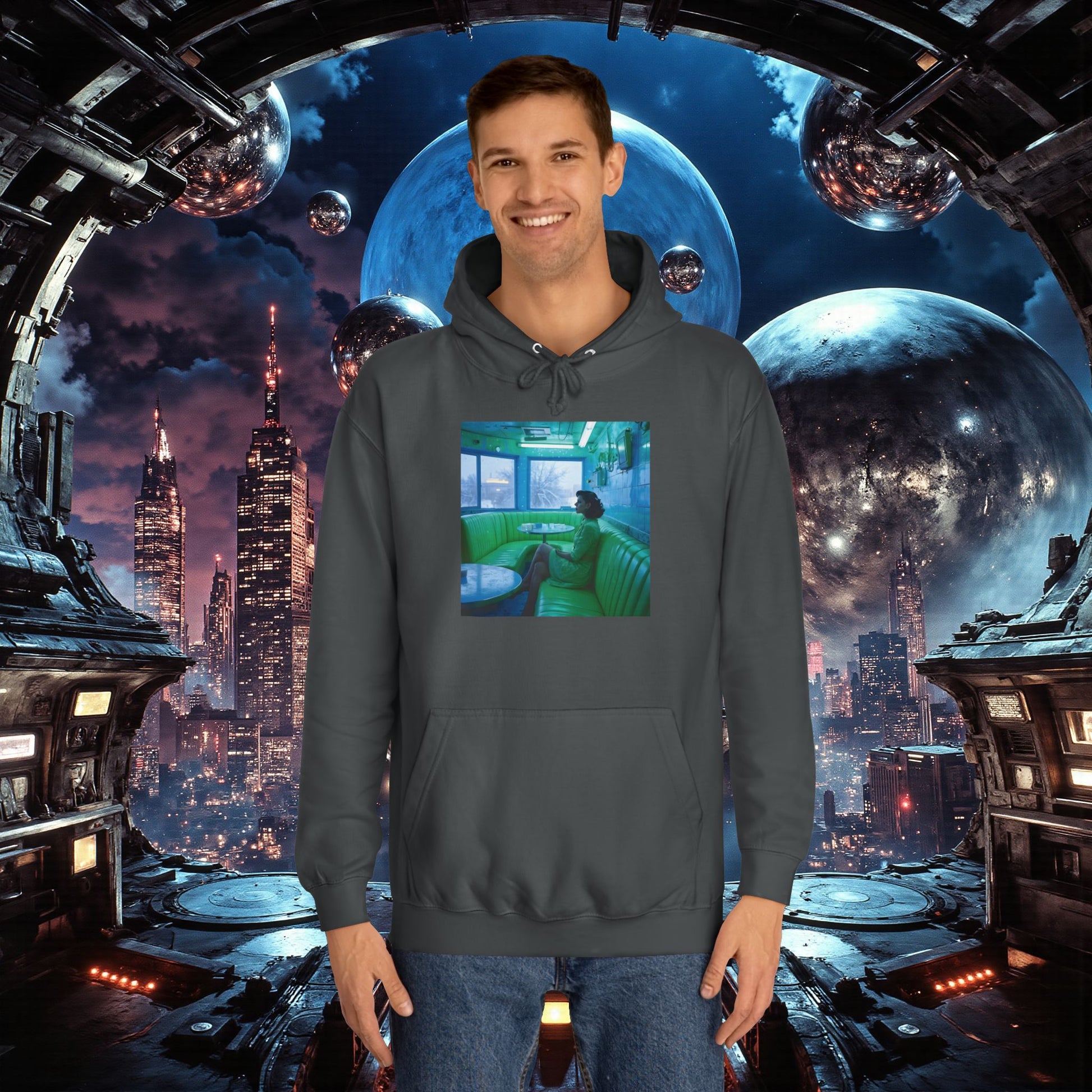 College Hoodie | Forever Blue