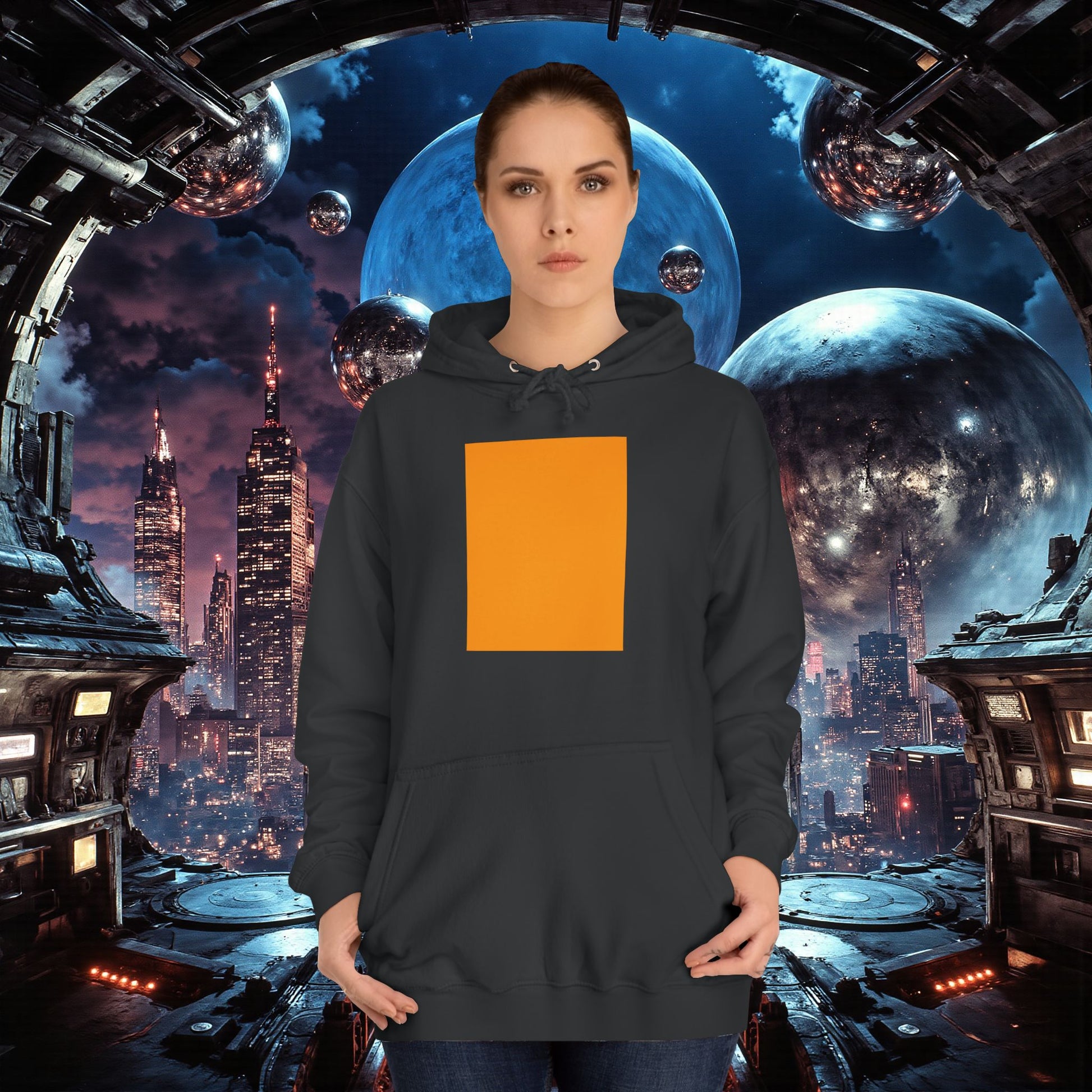 College Hoodie | Orange
