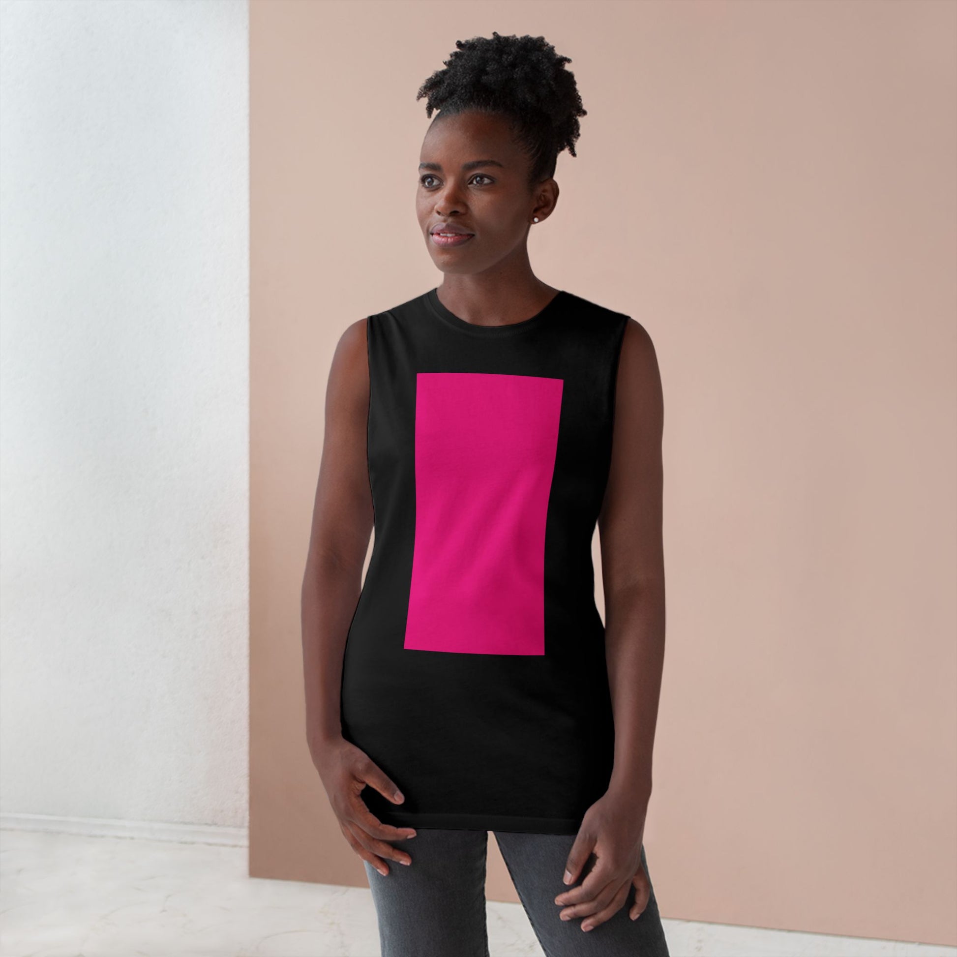 Muscle Tank | Bright Pink