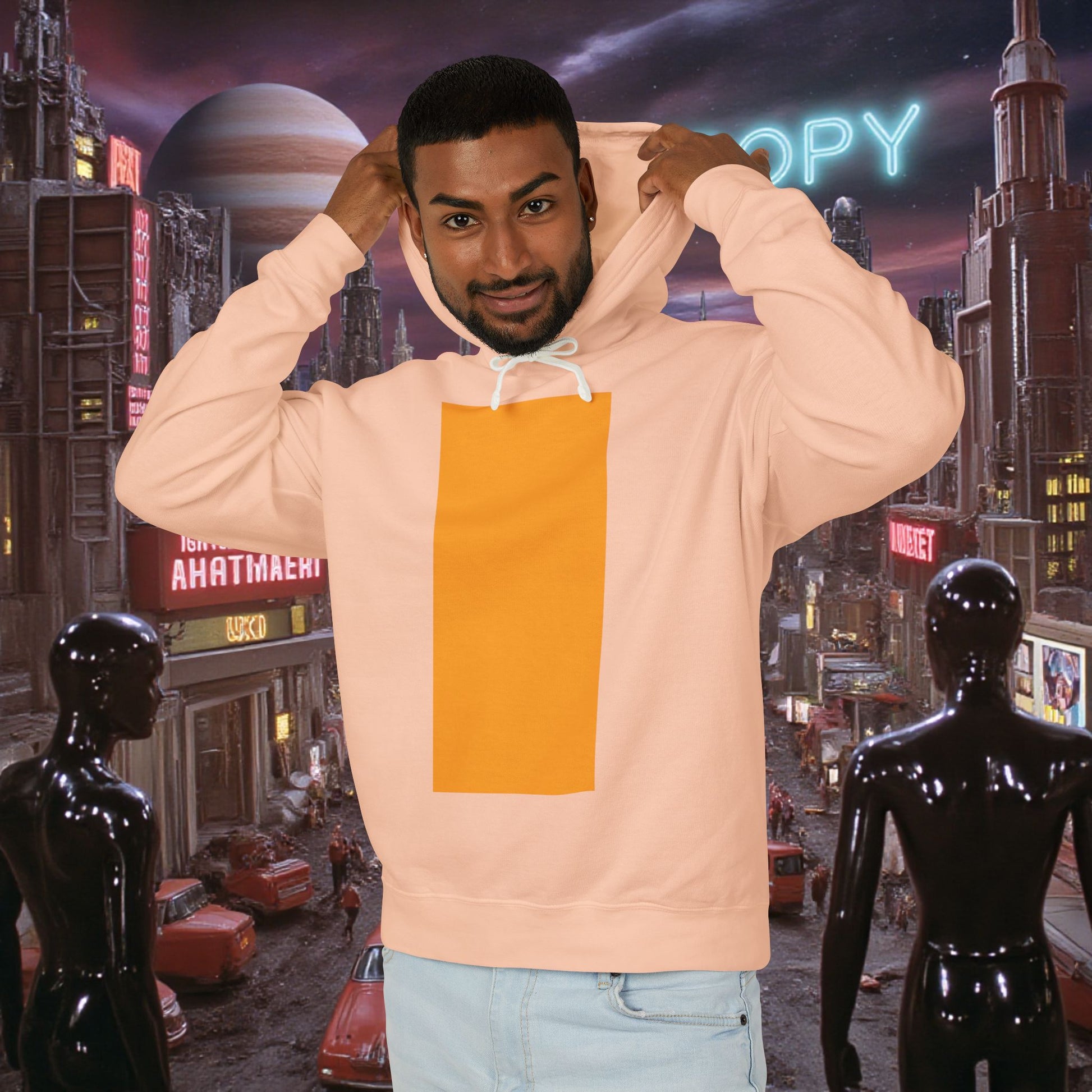 Hoodie Sweatshirt | Orange