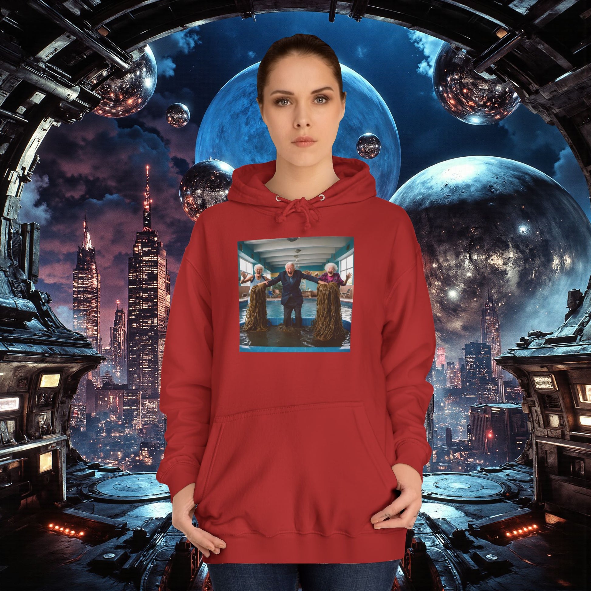 College Hoodie | Grandpa's Worm