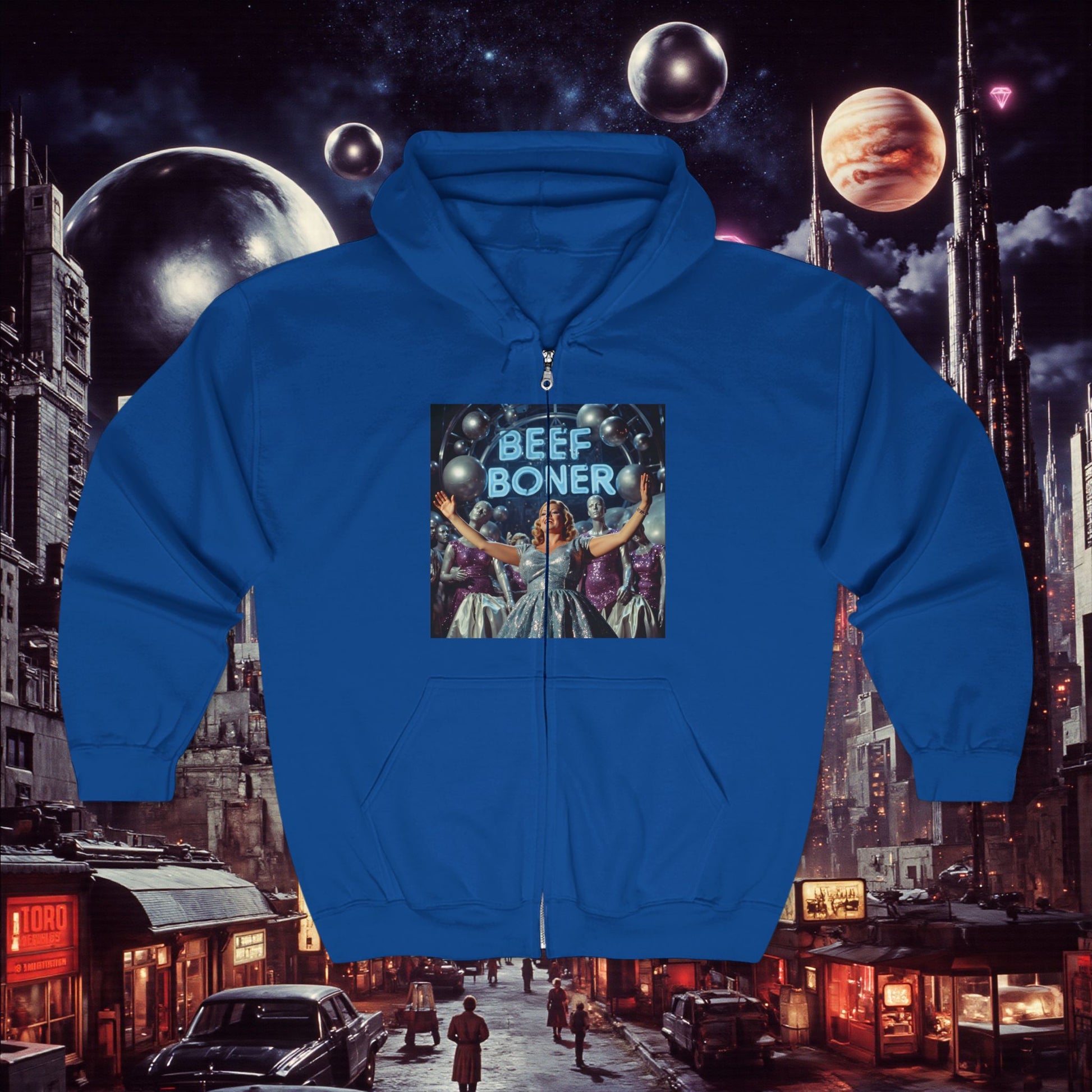Zip Hoodie | Beef Boner