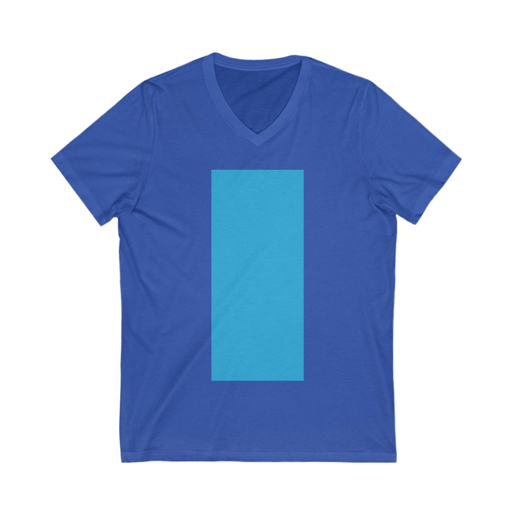 V-Neck T-Shirt | Bright Blue