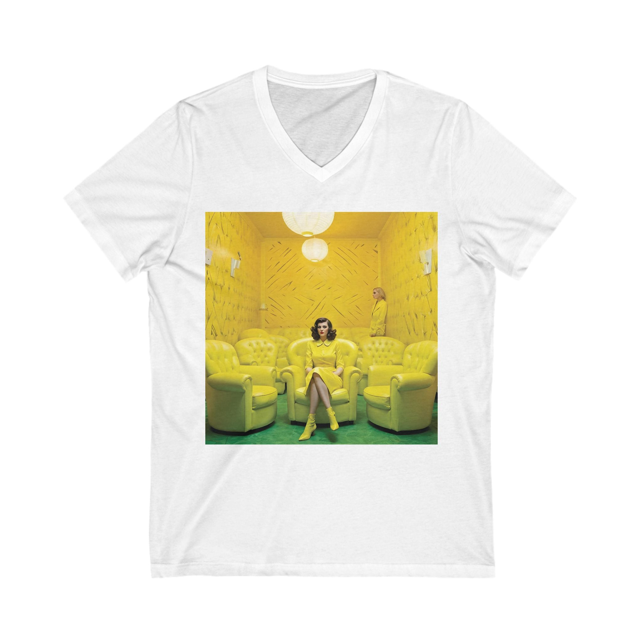 V-Neck T-Shirt | The Yellow Wallpaper