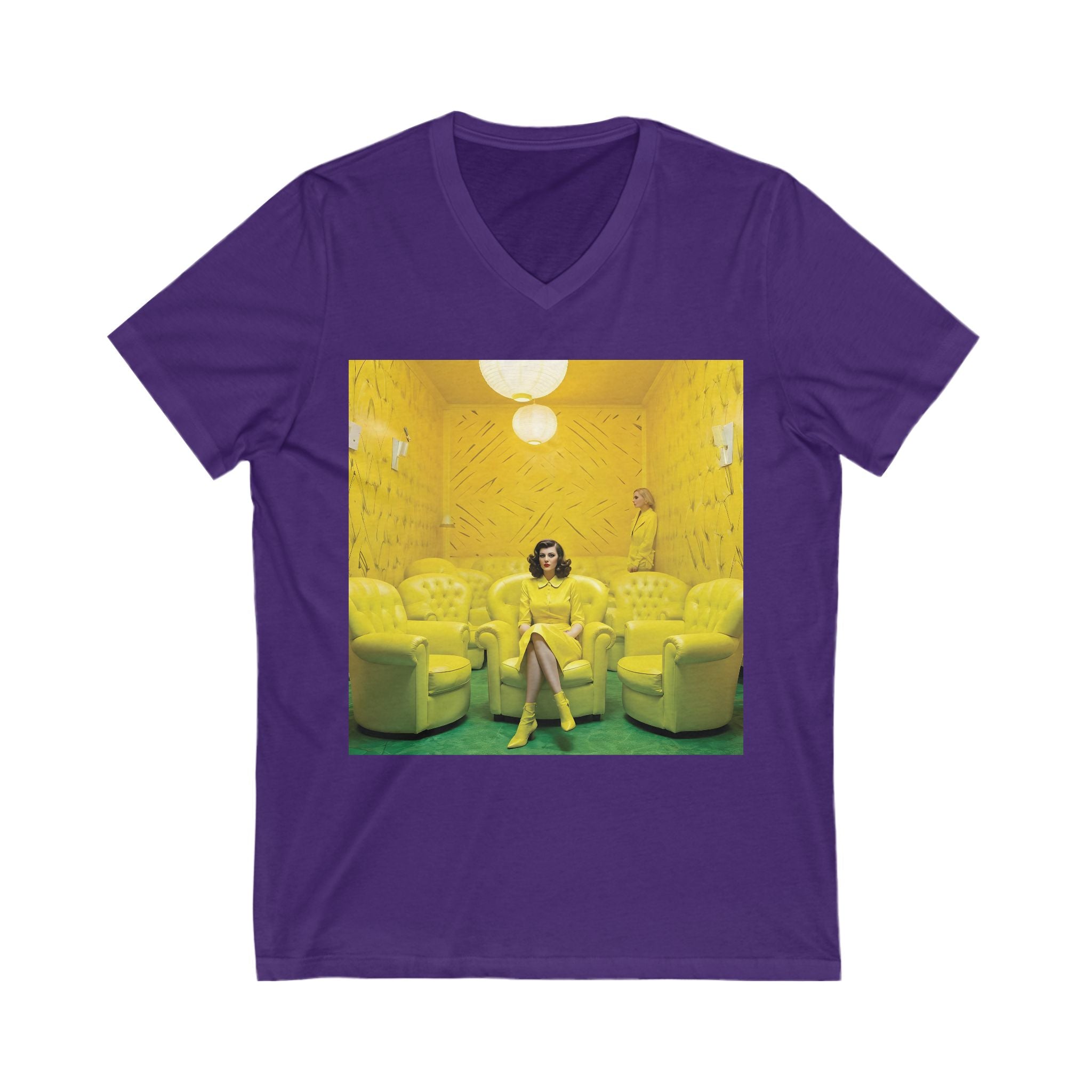 V-Neck T-Shirt | The Yellow Wallpaper