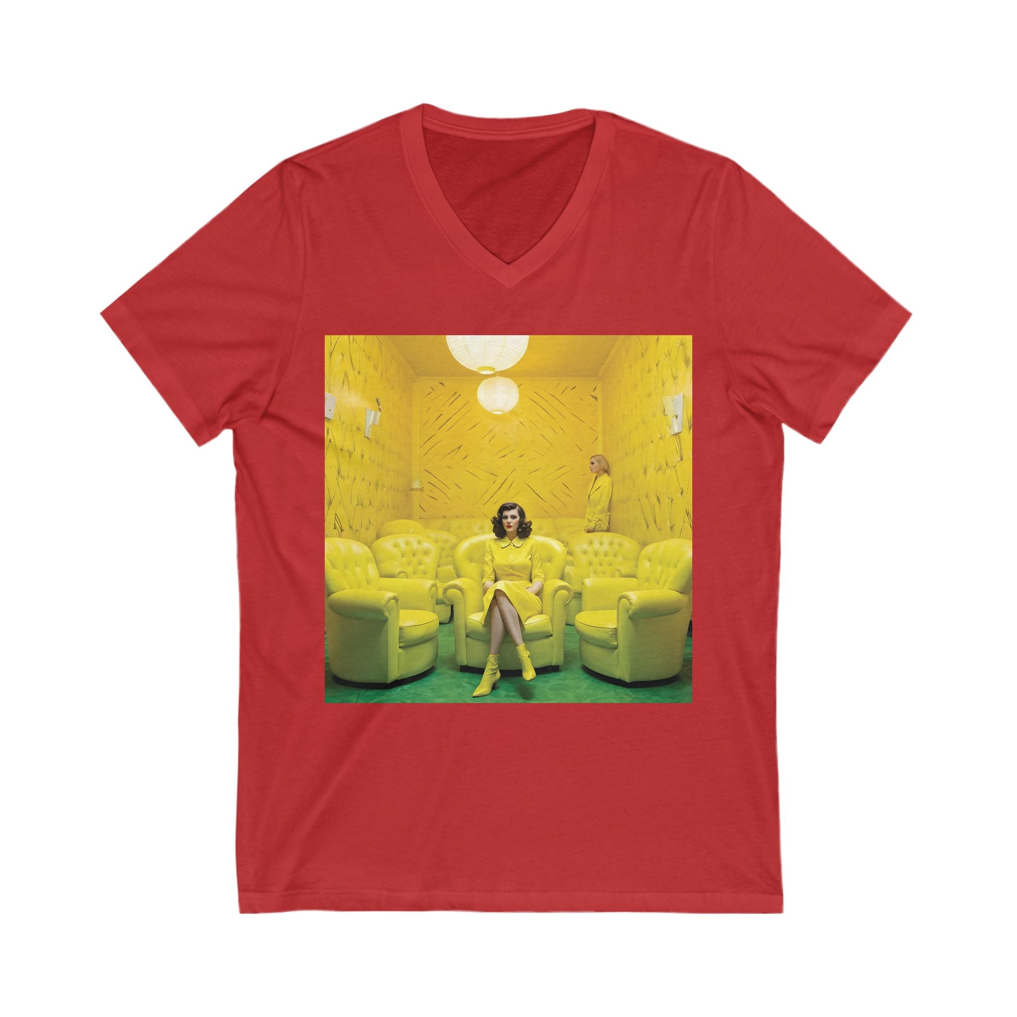 V-Neck T-Shirt | The Yellow Wallpaper