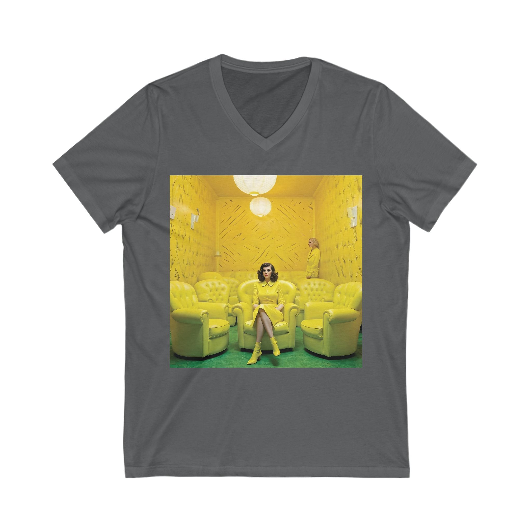 V-Neck T-Shirt | The Yellow Wallpaper