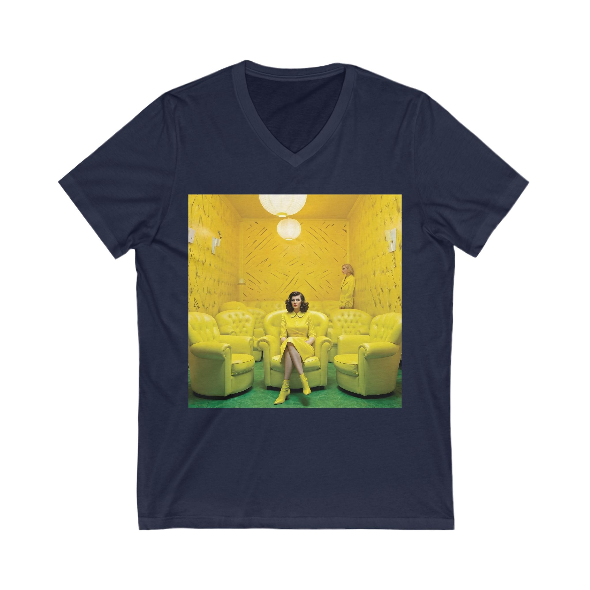 V-Neck T-Shirt | The Yellow Wallpaper