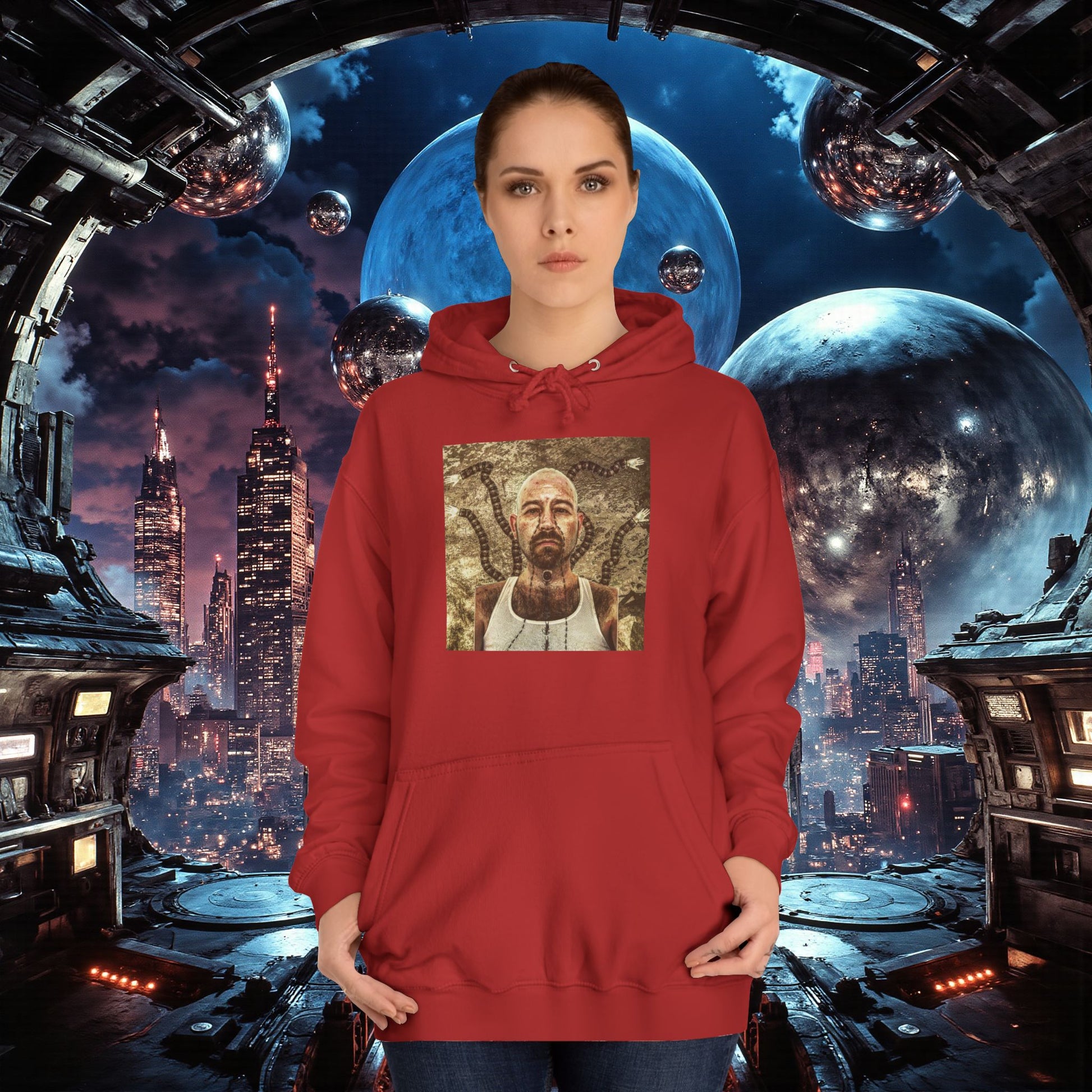College Hoodie | The End | I Am Adrammelech