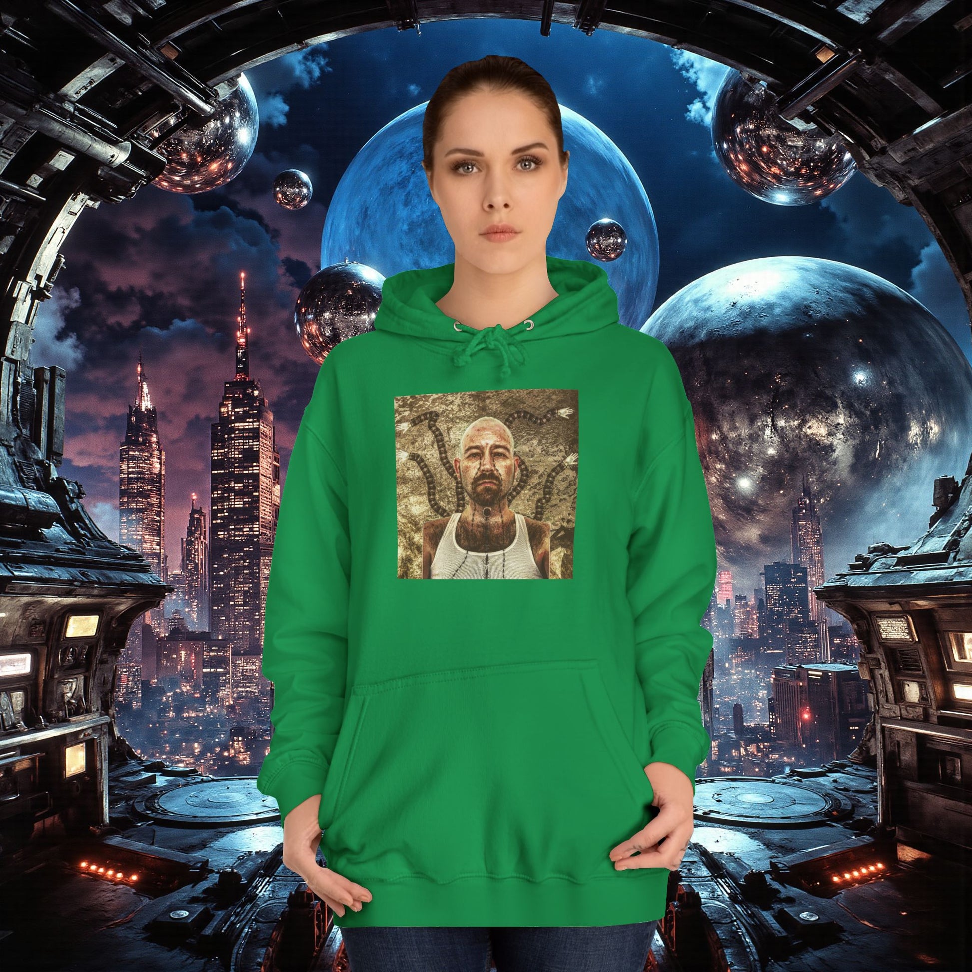 College Hoodie | The End | I Am Adrammelech