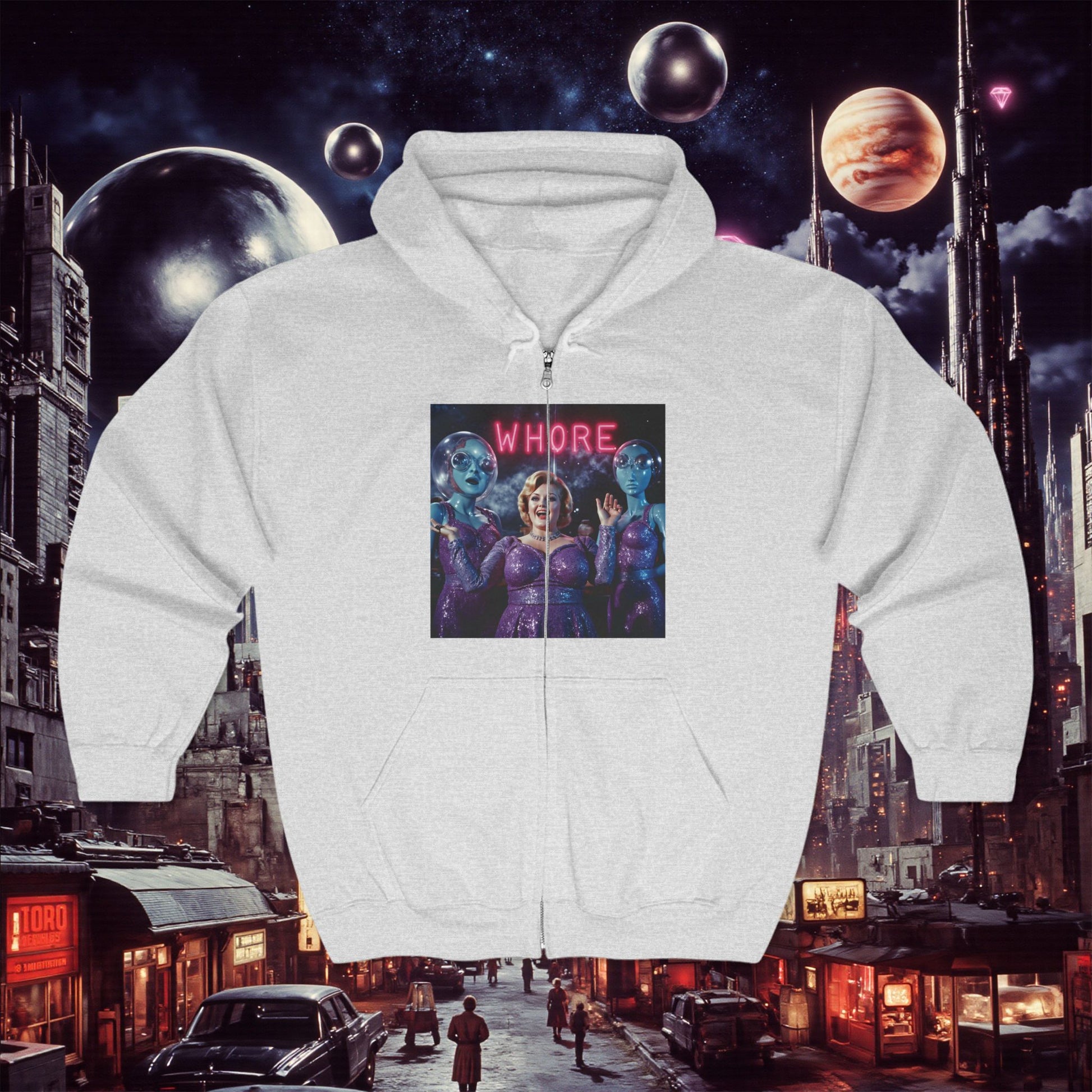 Zip Hoodie | WHORE