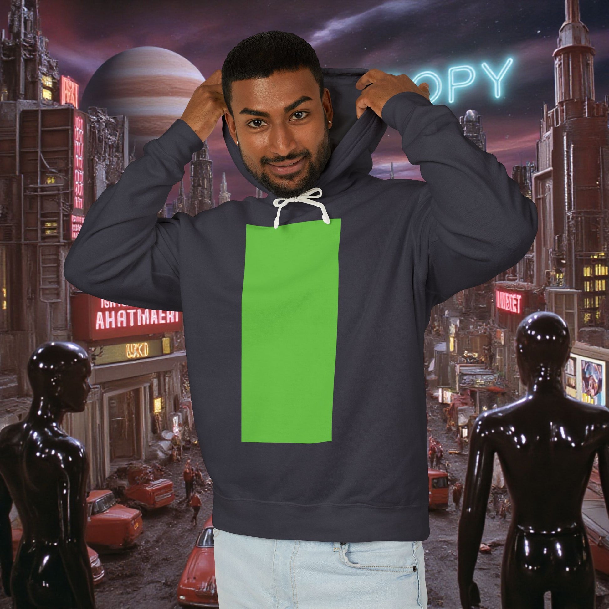Hoodie Sweatshirt | Green
