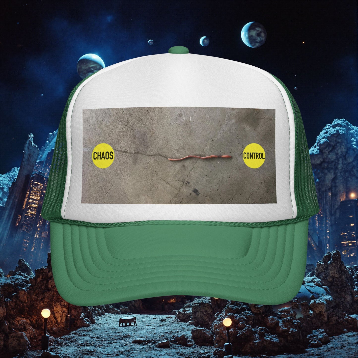 Trucker Hat | Control The Chaos Control The Worm