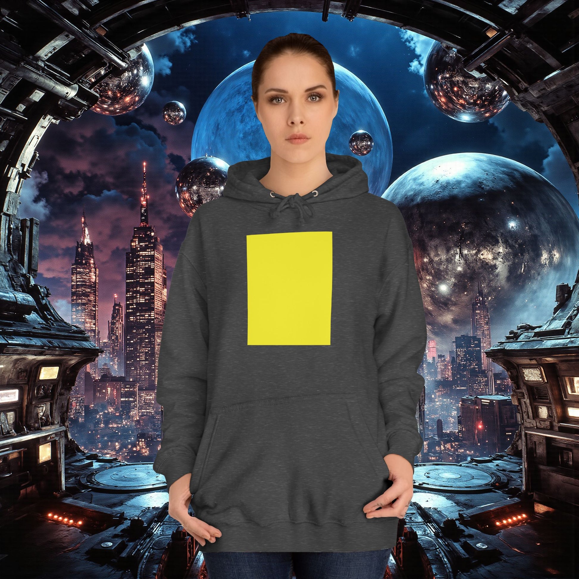College Hoodie | Yellow