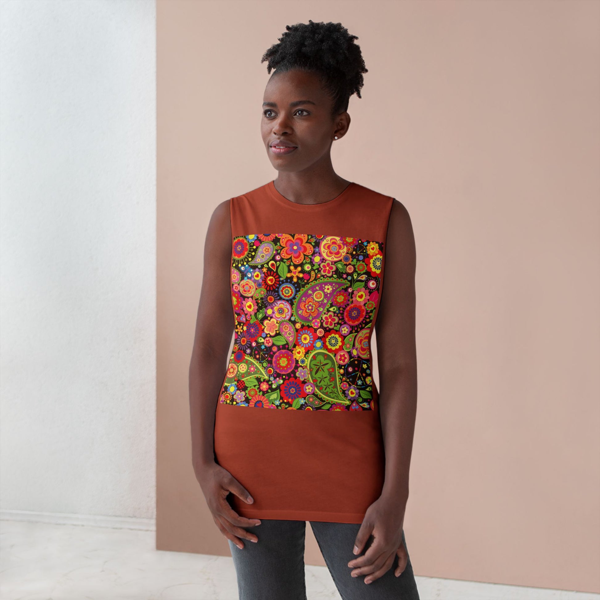 Muscle Tank | Paisley 68
