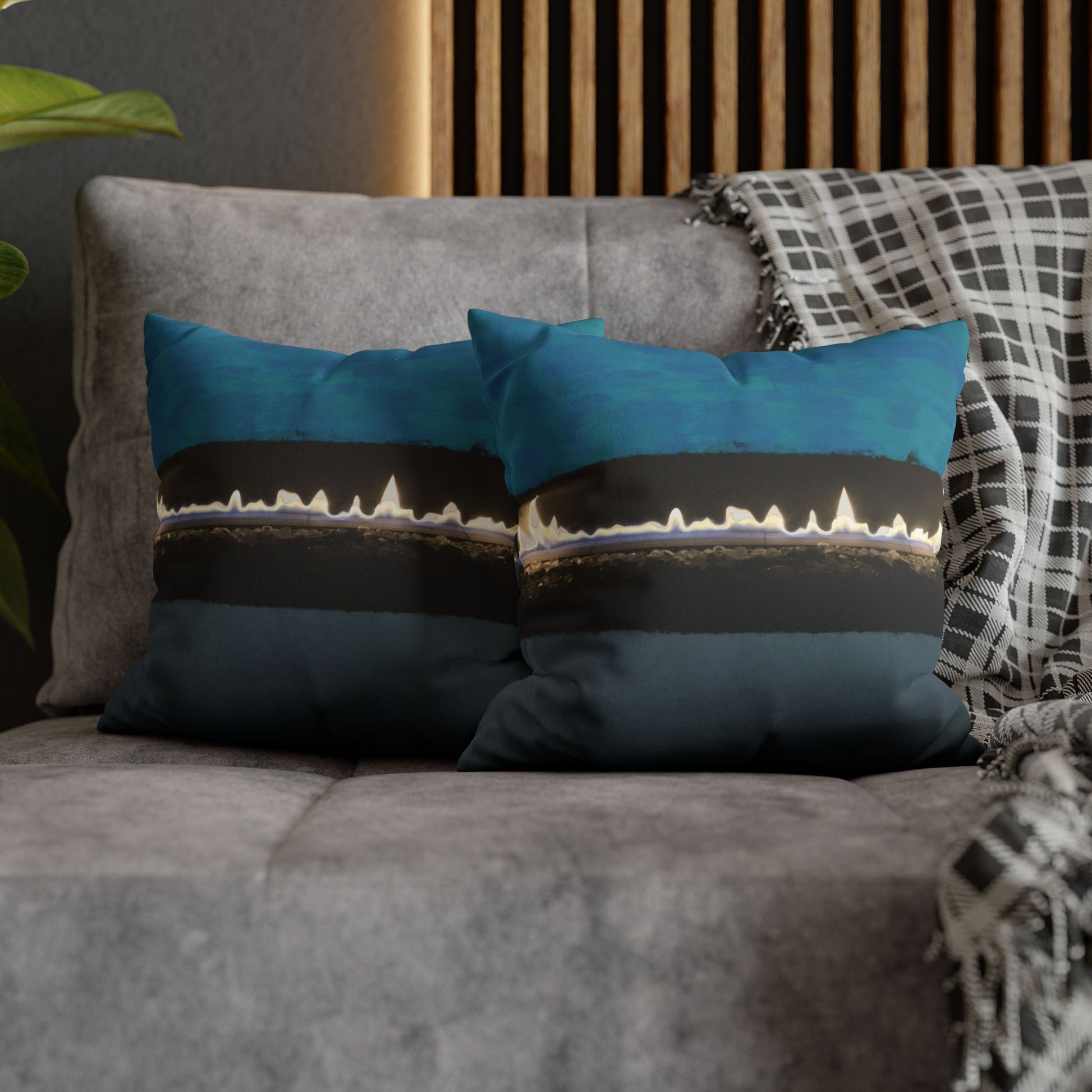 Pillow Case | Faux Suede | Matte Fire