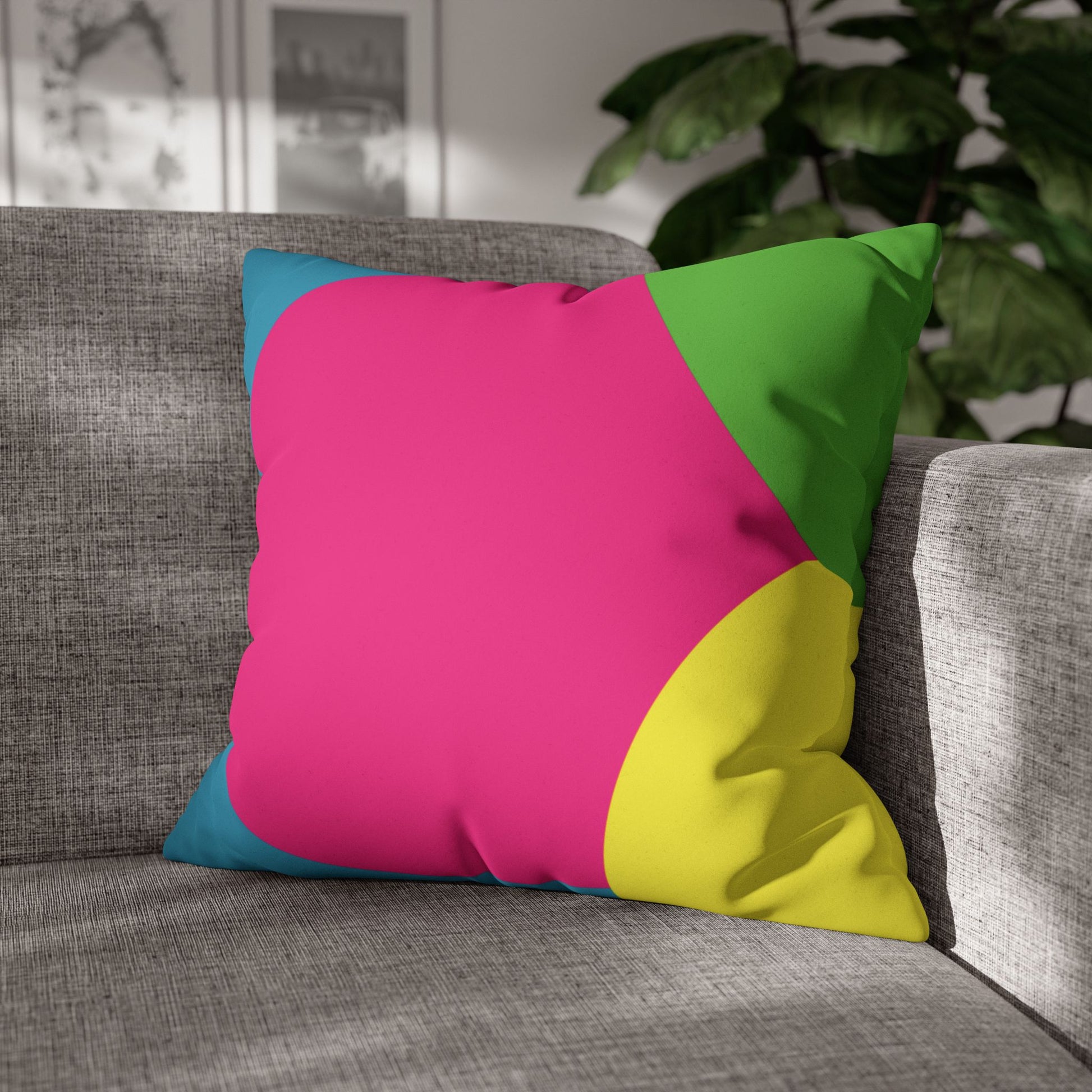 Pillow Case | Faux Suede | Color War