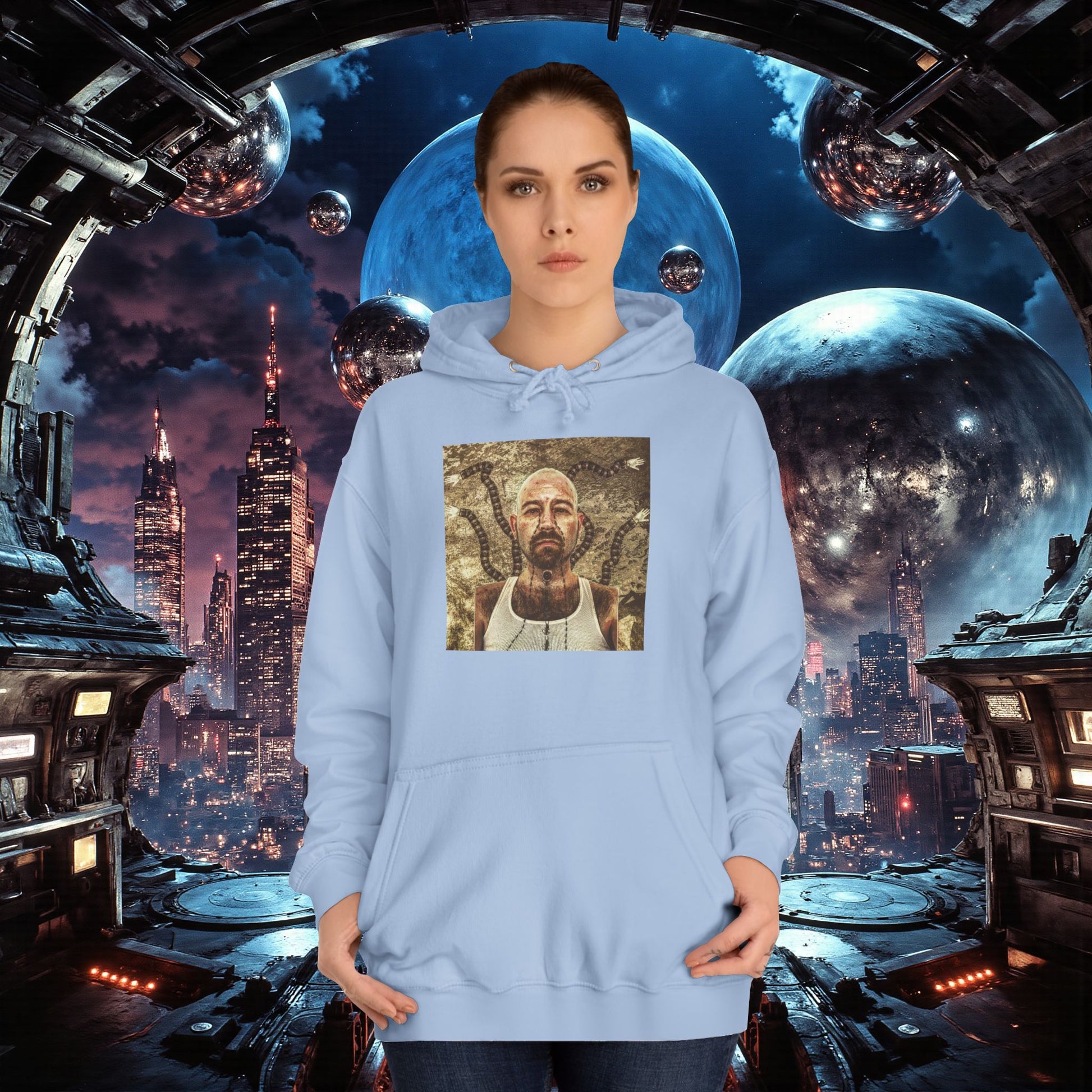College Hoodie | The End | I Am Adrammelech