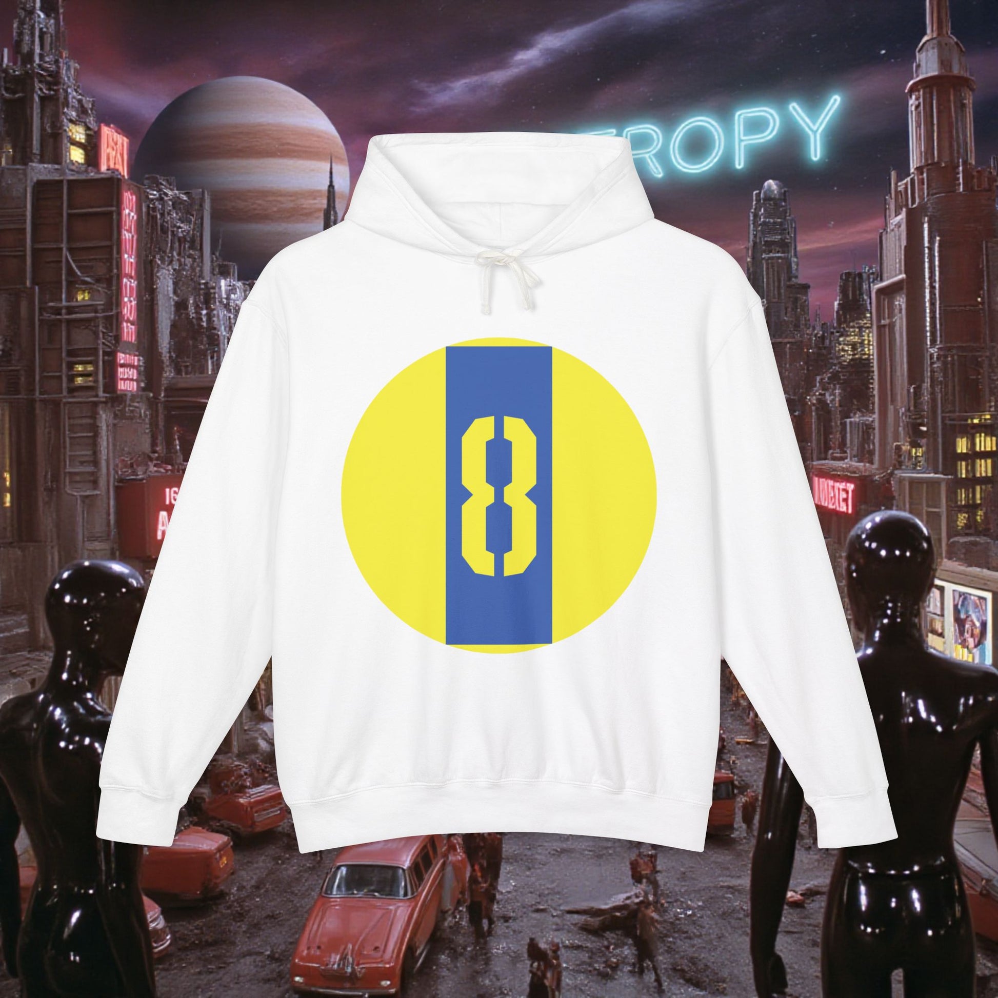 Hoodie Sweatshirt | 8 | Blue