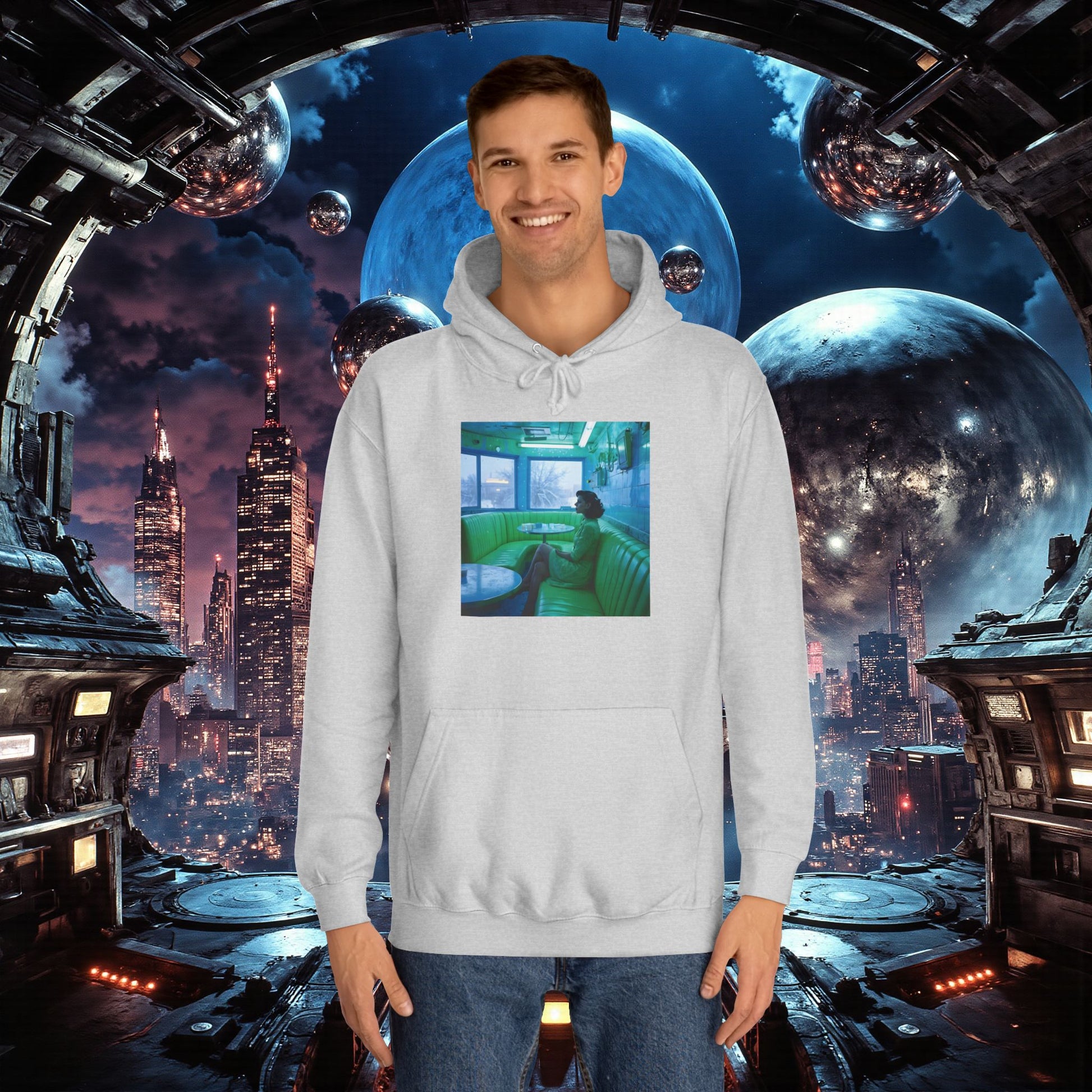 College Hoodie | Forever Blue