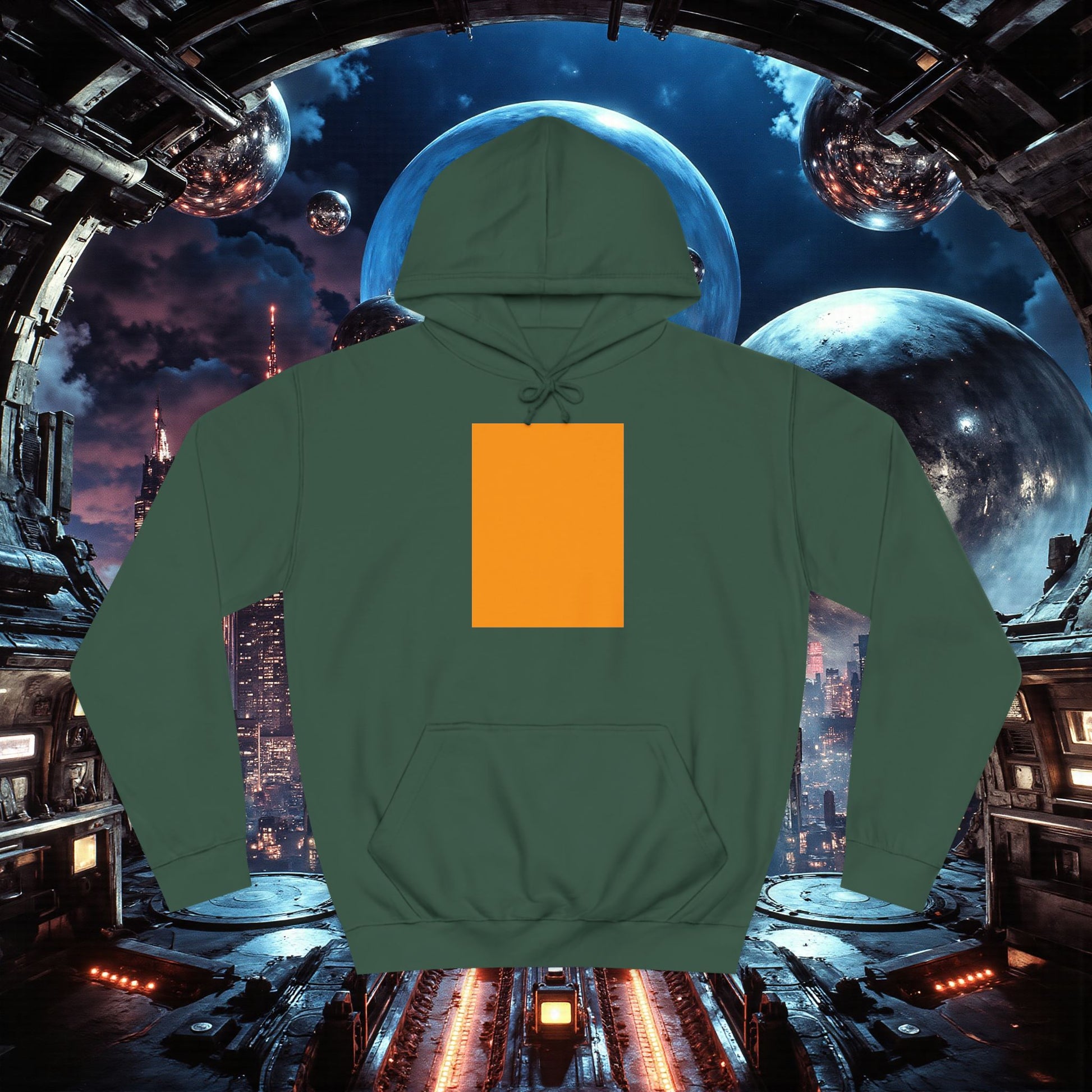 College Hoodie | Orange