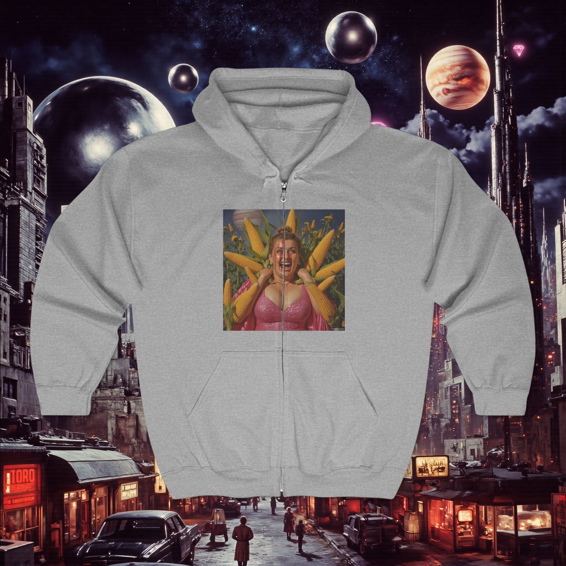 Zip Hoodie | Corn Of Pentacles