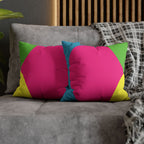 Pillow Case | Faux Suede | Color War