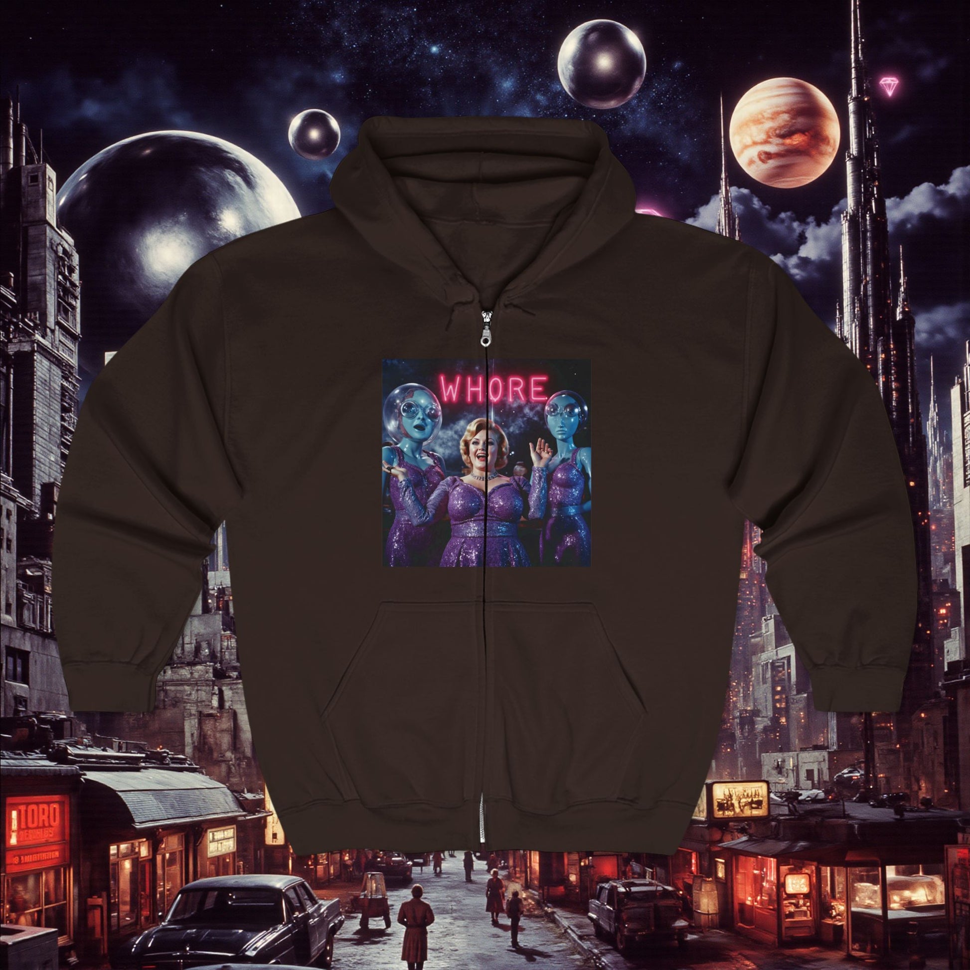Zip Hoodie | WHORE
